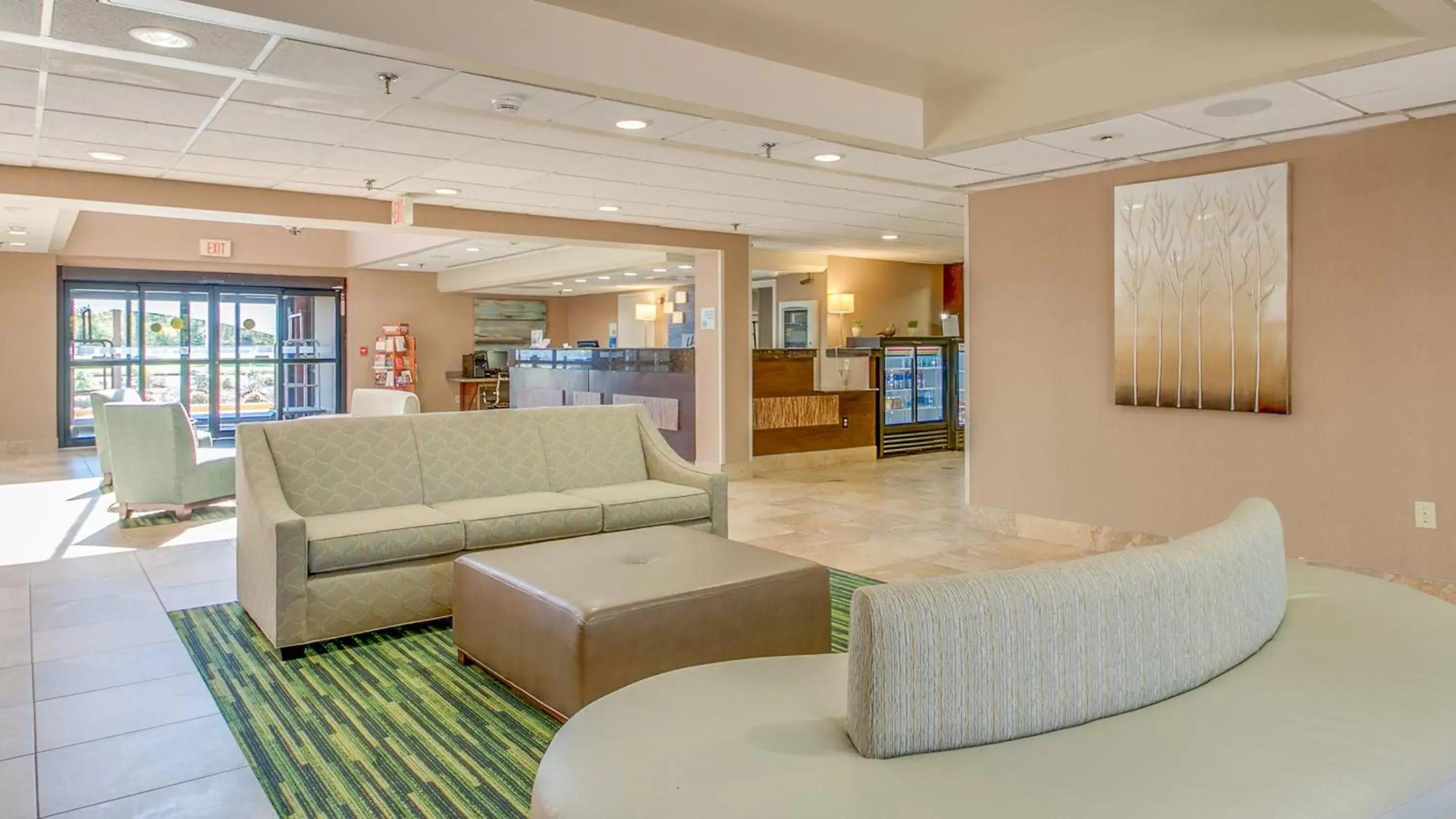 Property building, Lobby/Reception in Holiday Inn Express Hotel & Suites Midlothian Turnpike, an IHG Hotel