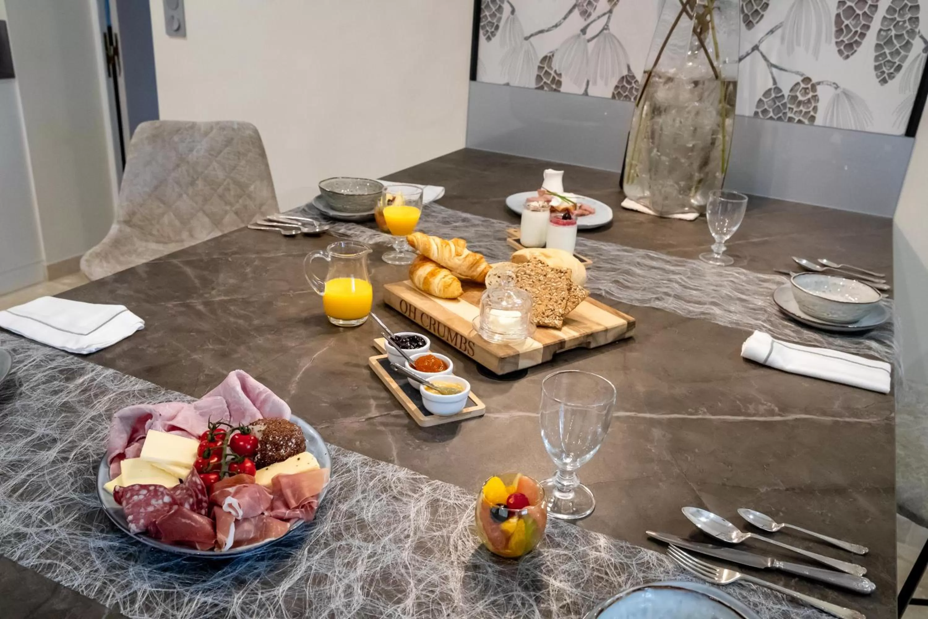 Breakfast in Domaine De L´Oiseau