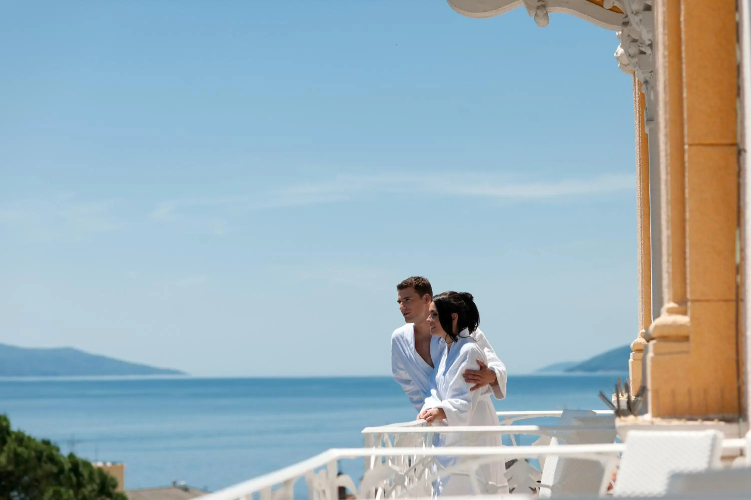 Balcony/Terrace in BRISTOL Hotel Opatija