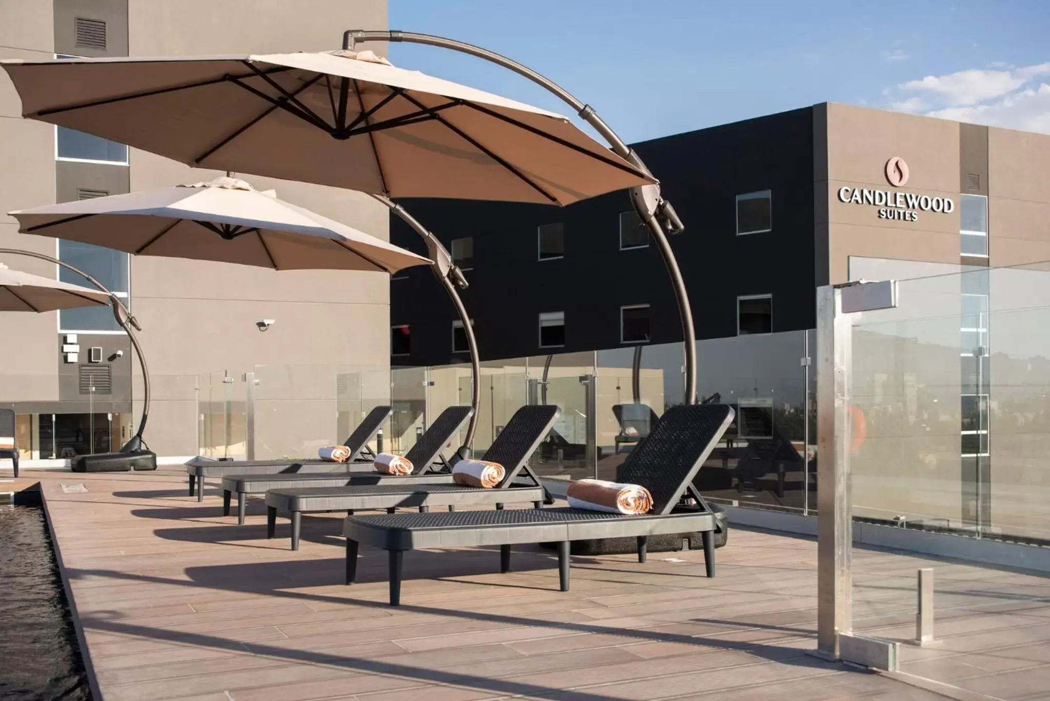 Swimming pool in Candlewood Suites - Guadalajara Galerias, an IHG Hotel