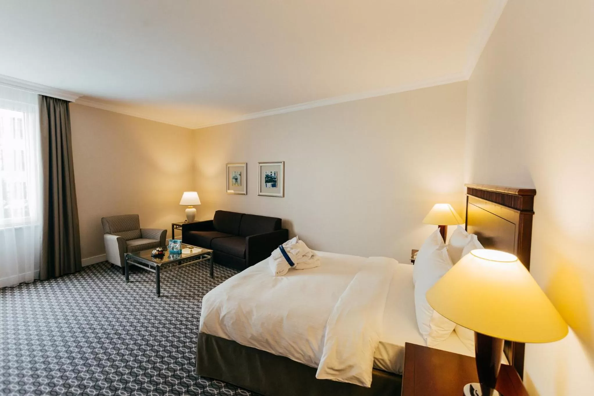 Photo of the whole room, Bed in Radisson Blu Carlton Hotel, Bratislava