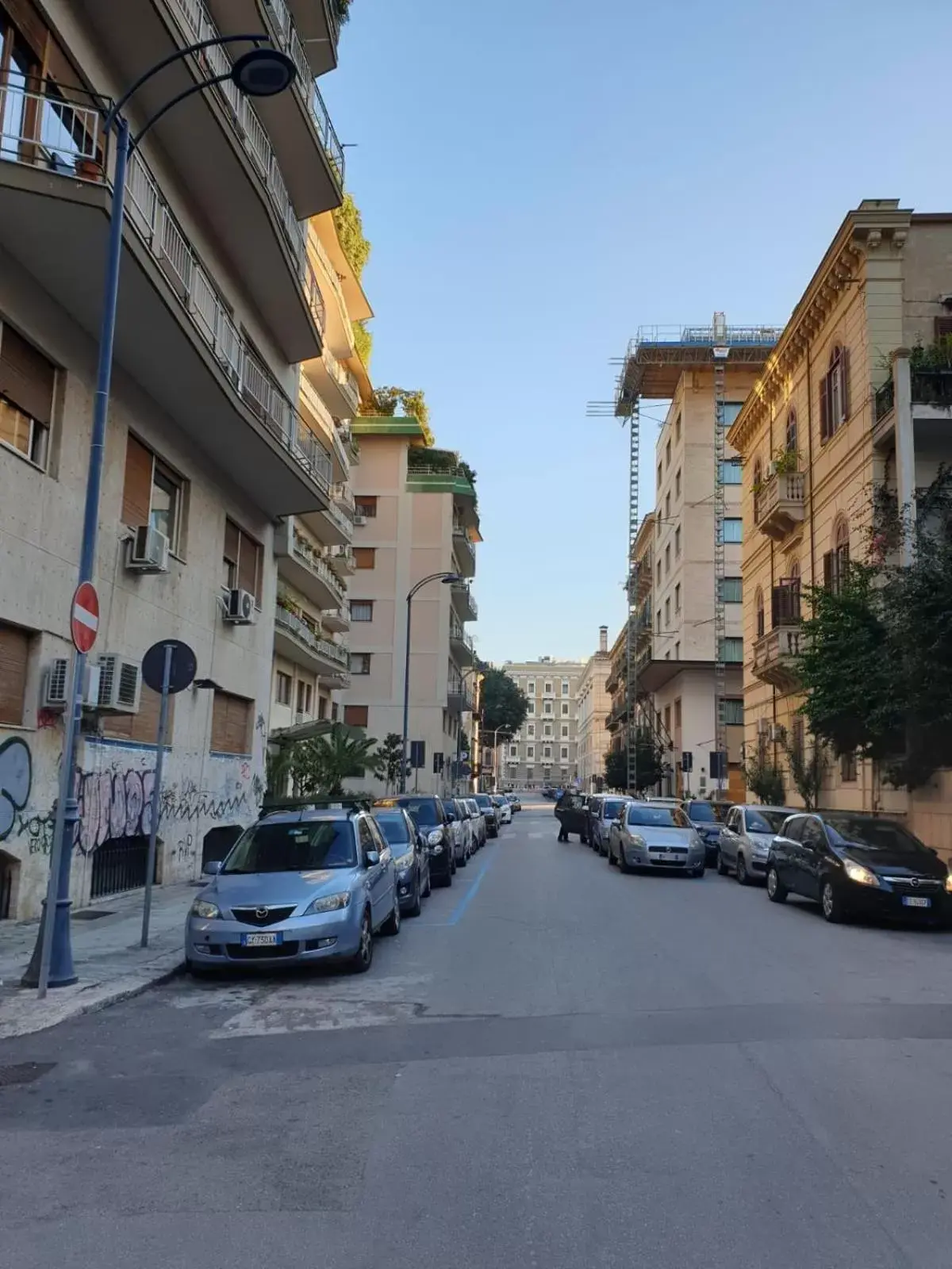 Street view in Alba central City