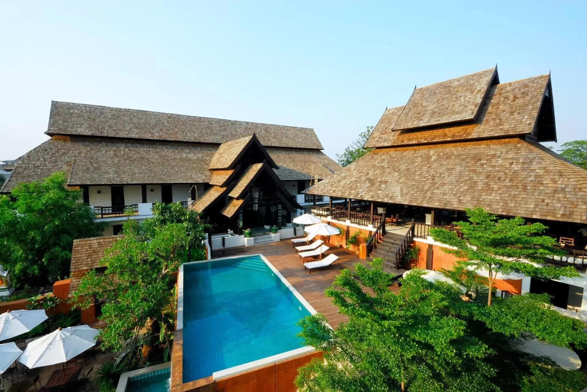 Property building, Pool View in Rainforest ChiangMai Hotel