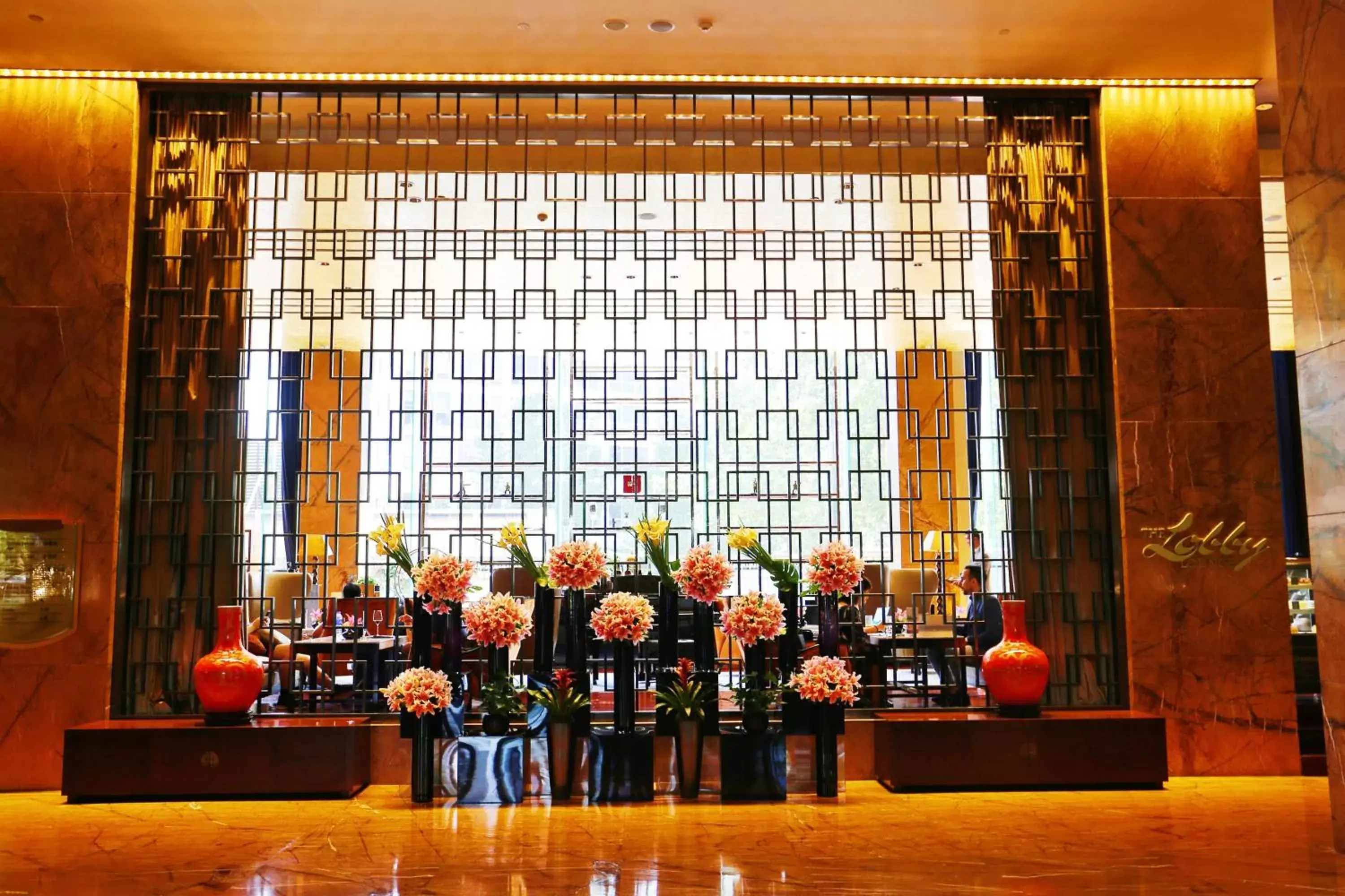 Lobby or reception in Fairmont Beijing