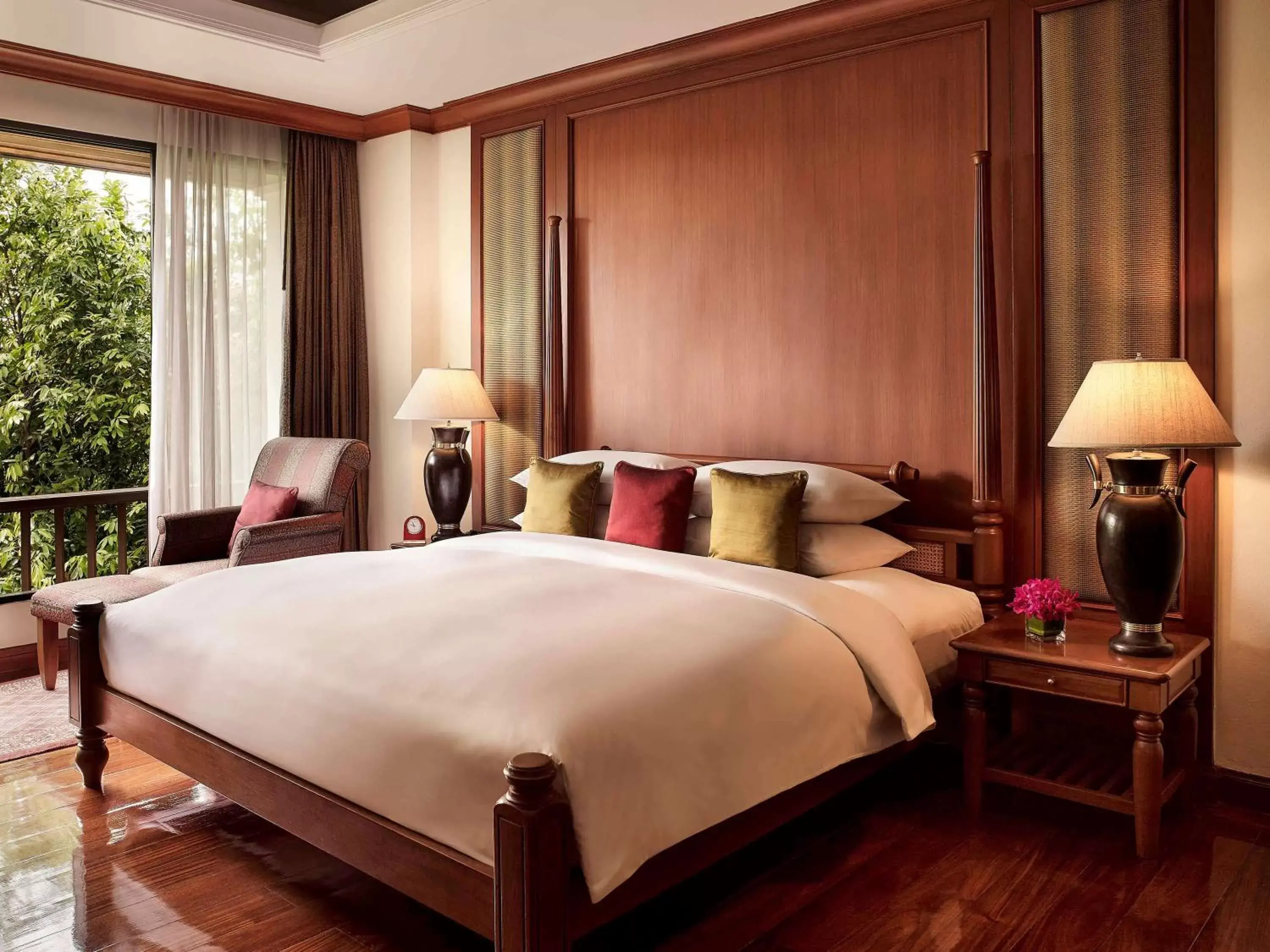Photo of the whole room, Bed in Sofitel Angkor Phokeethra Golf & Spa Resort