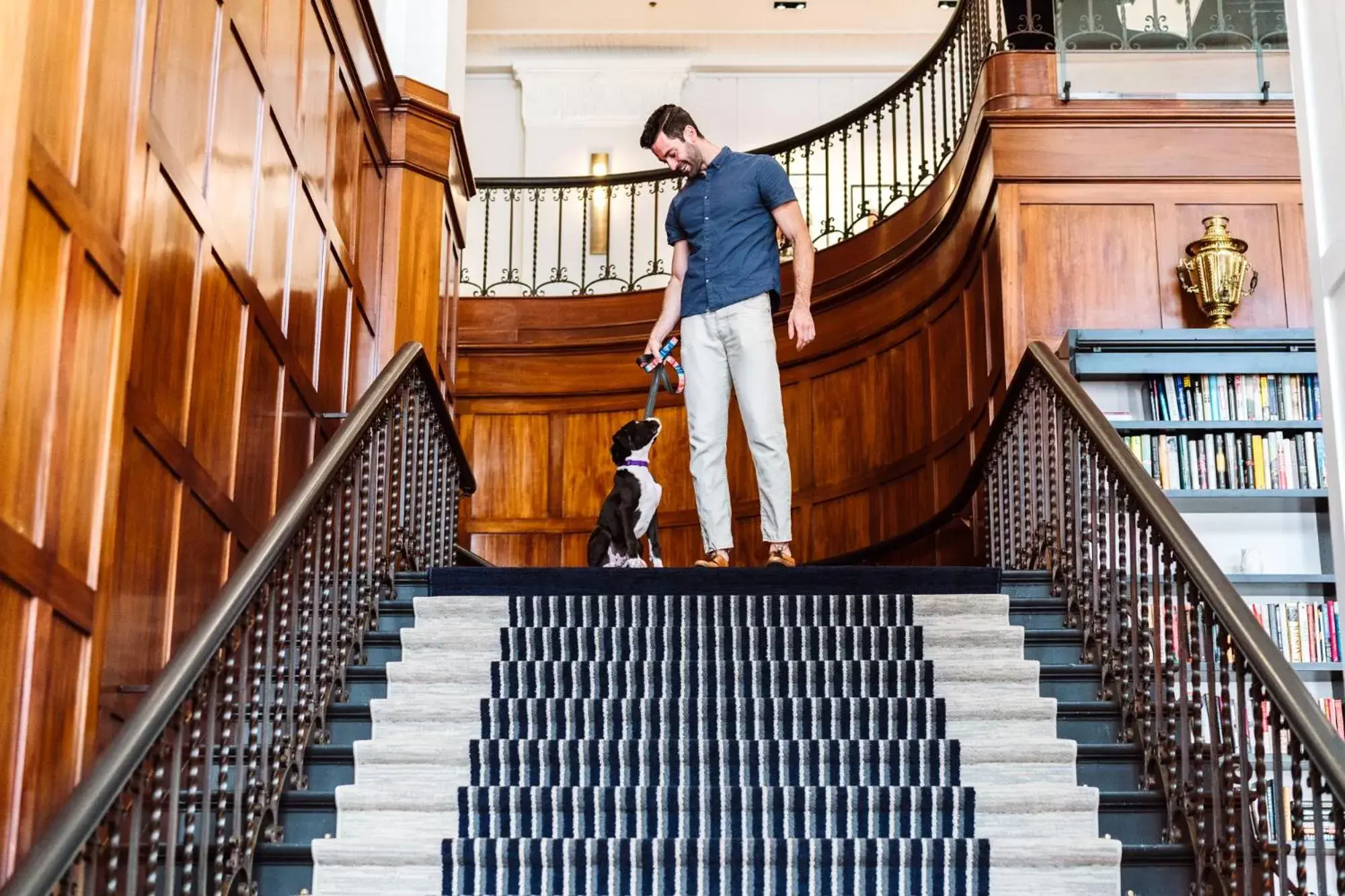 Pets in Heathman Hotel