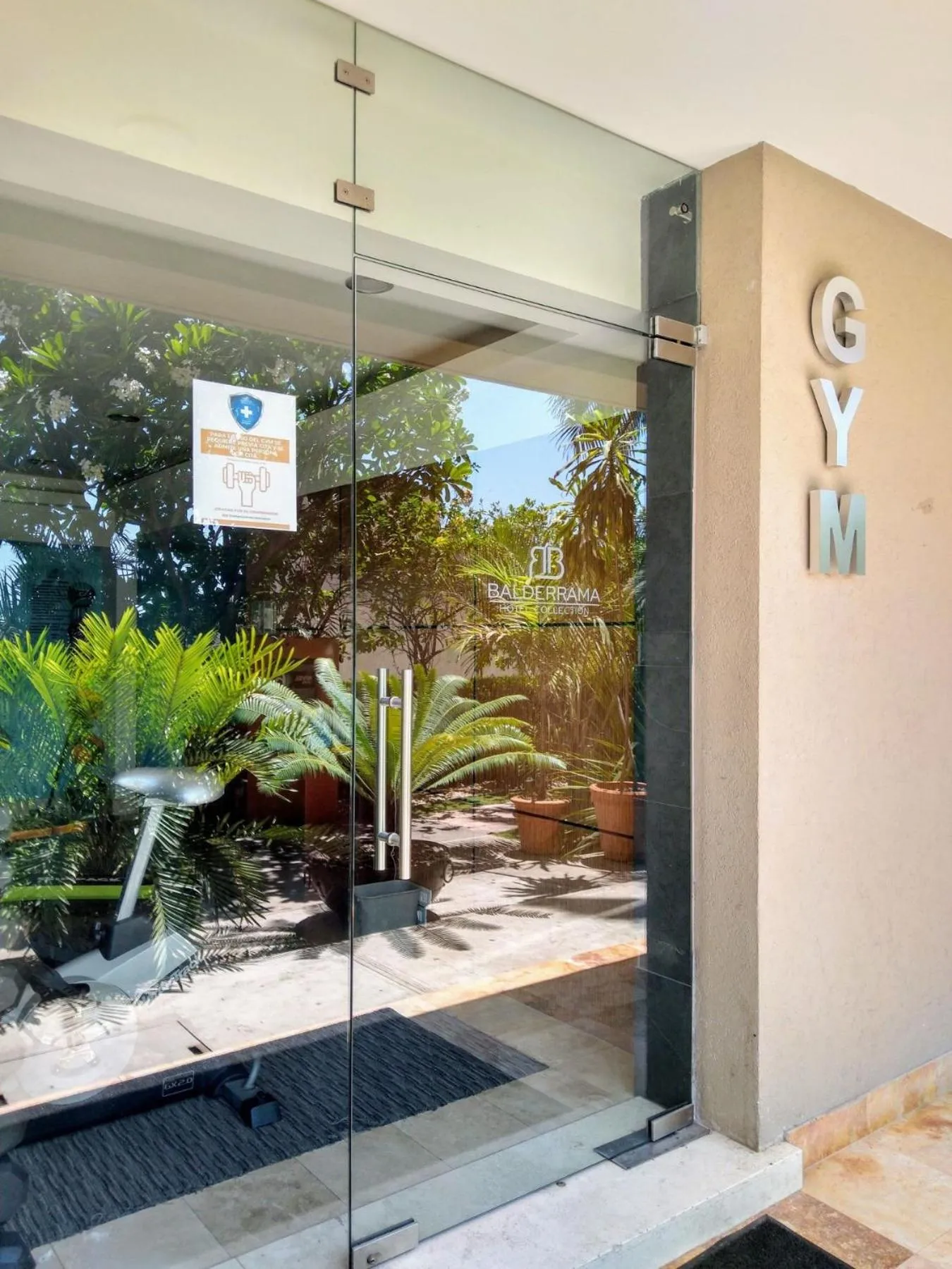 Fitness centre/facilities in Hotel San Luis Lindavista