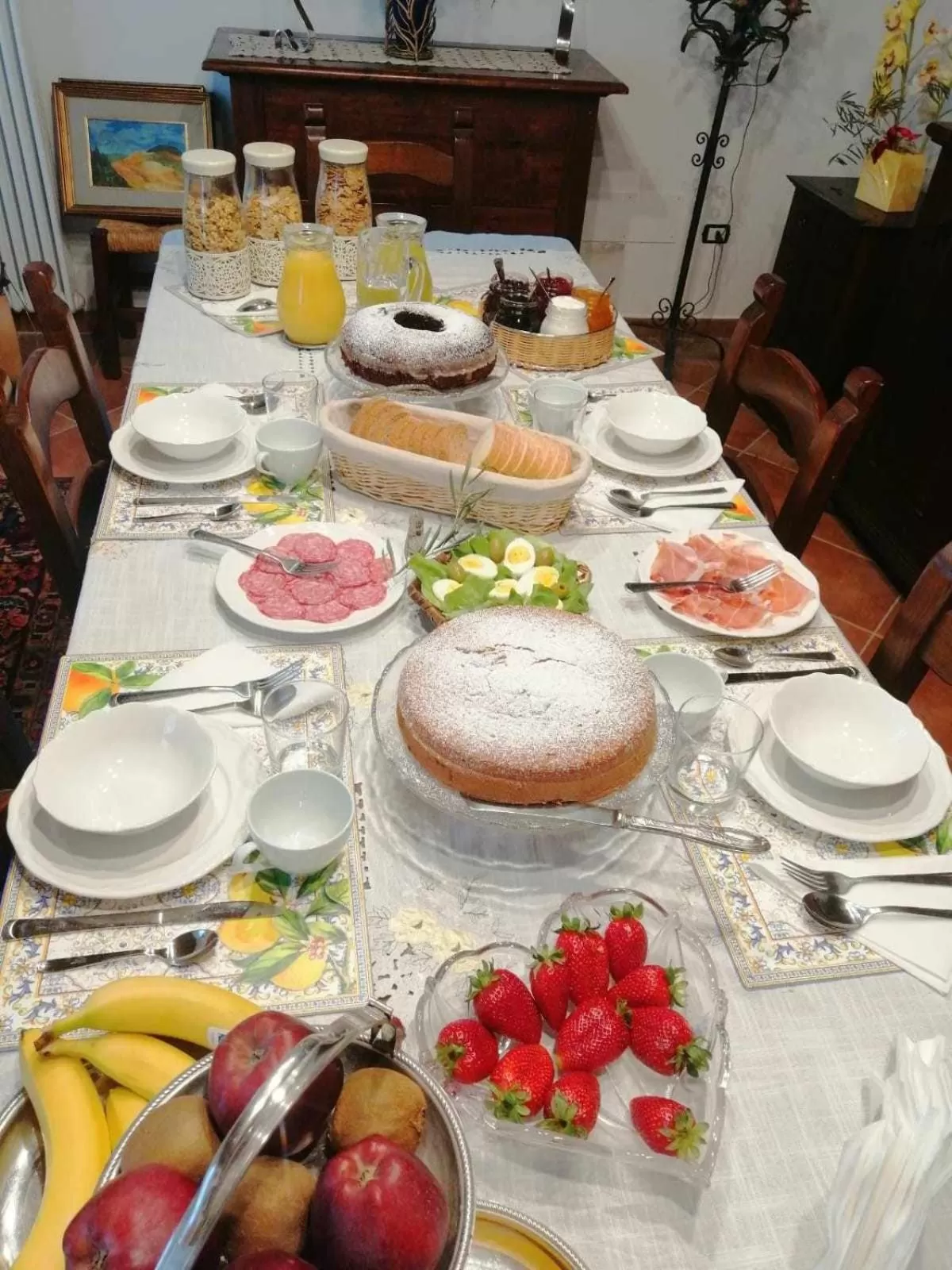 Restaurant/Places to Eat in BeB La Rosa Nel Verde