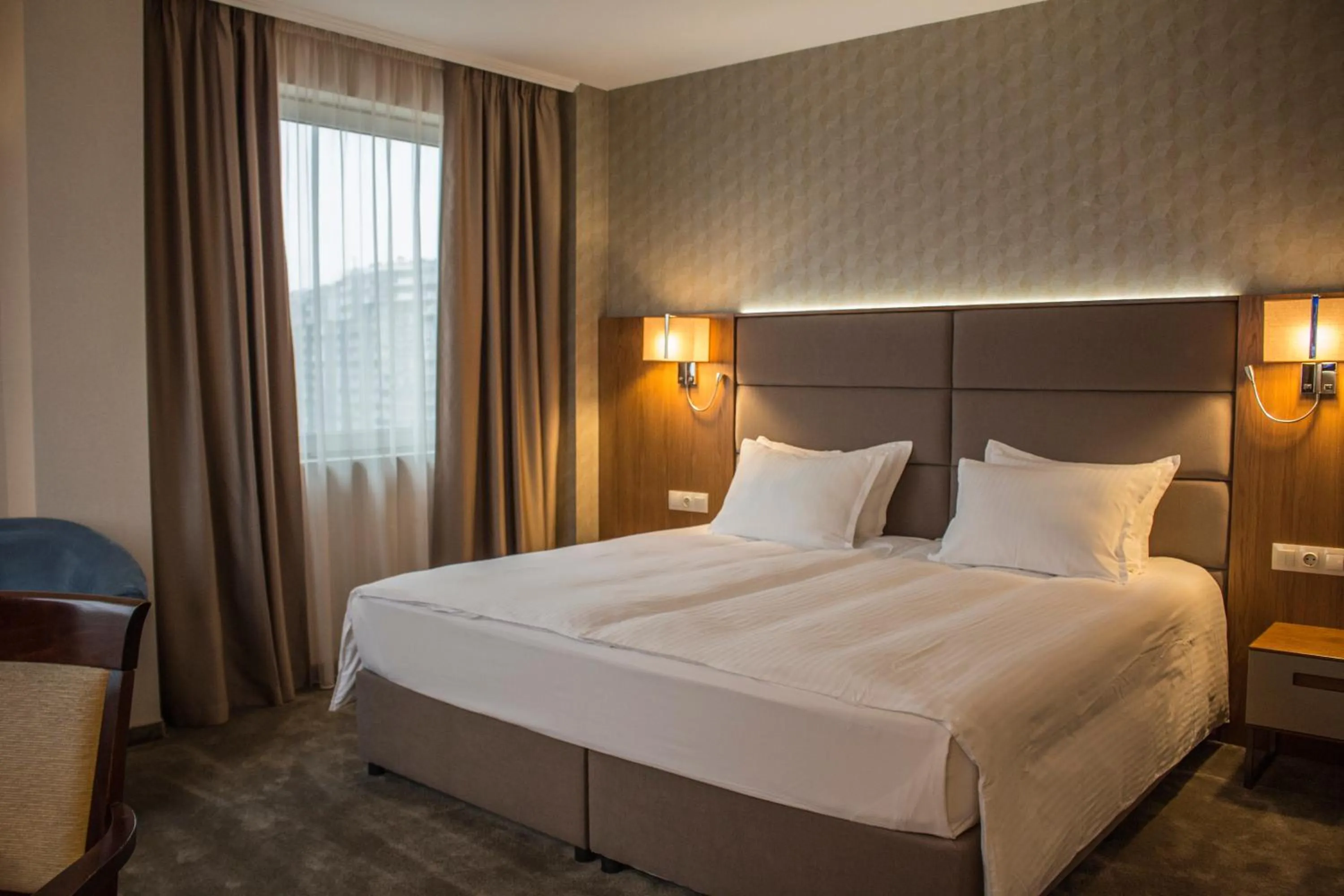 Bed in Hotel Golden Tulip Varna