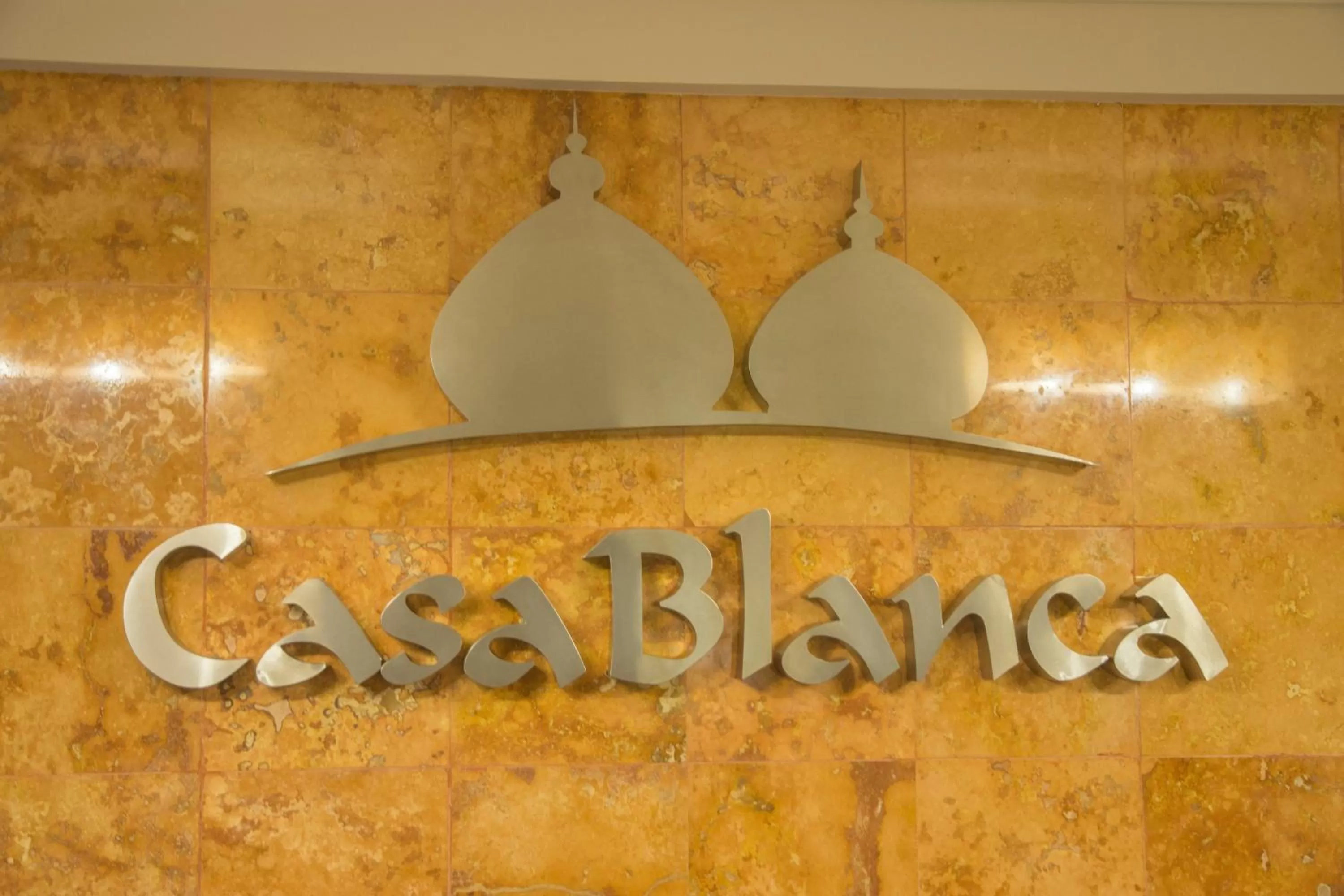 Property logo or sign in Hotel Casa Blanca