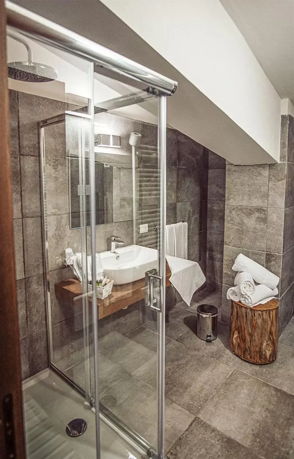 Shower, Bathroom in Chalet Lago