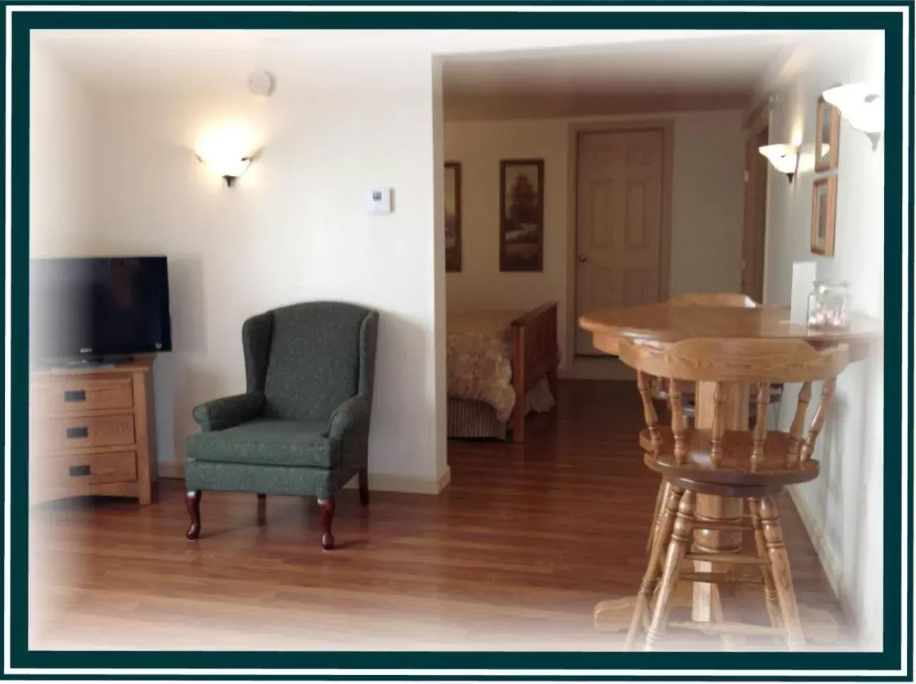 Seating Area in Boardwalk Inn