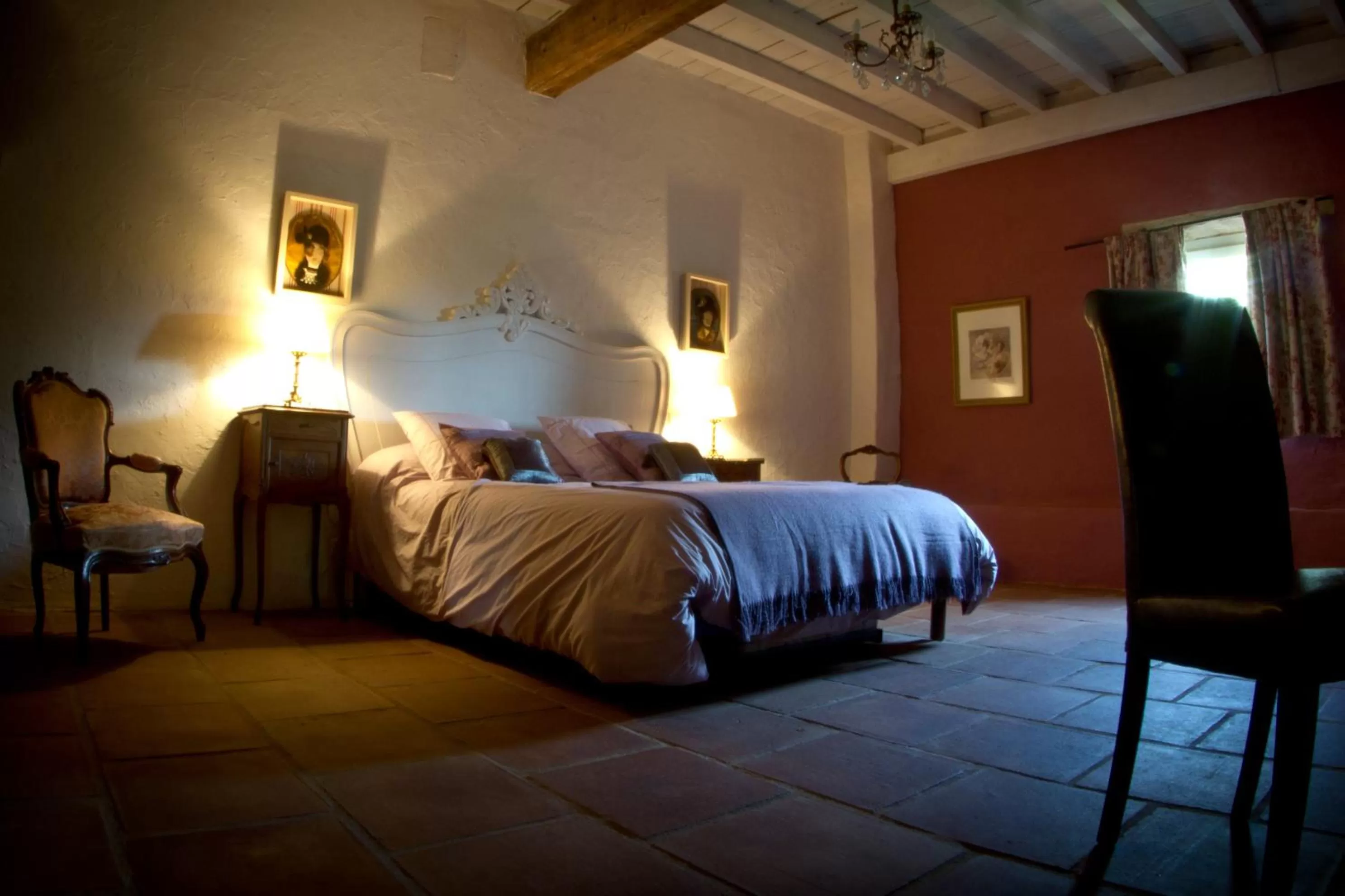 Bedroom, Bed in Le Mas de la Prade