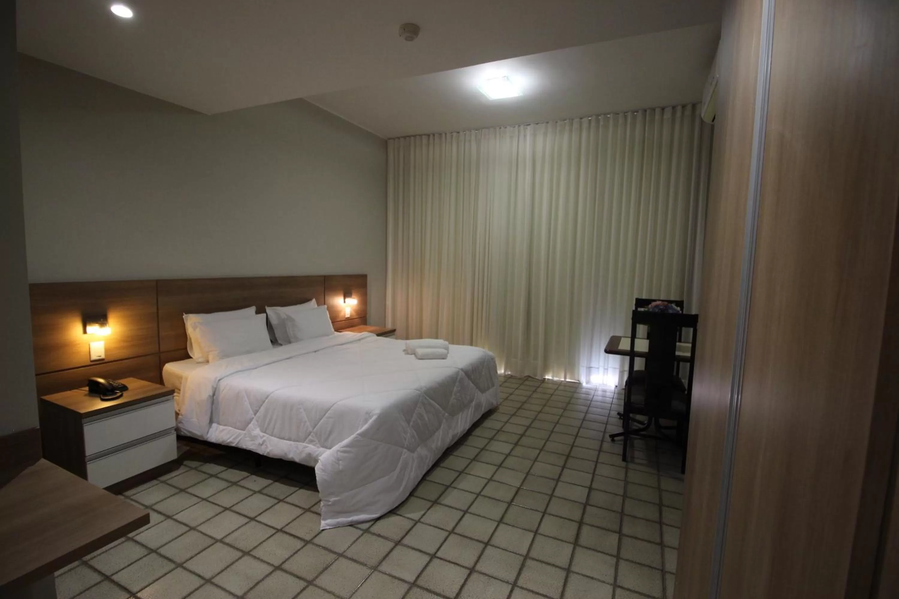 Bed in Hotel Regina Muriaé