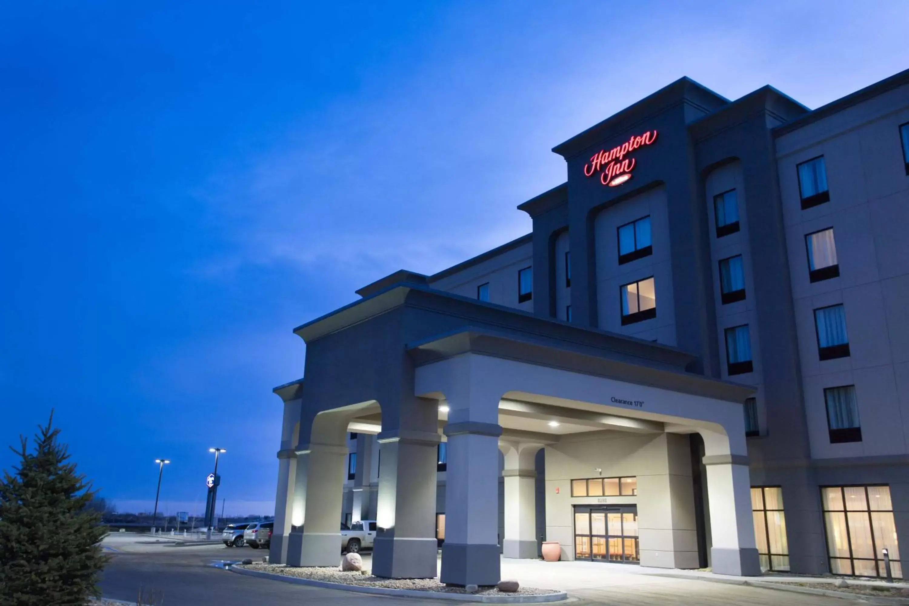 Property Building in Hampton Inn by Hilton Lloydminster