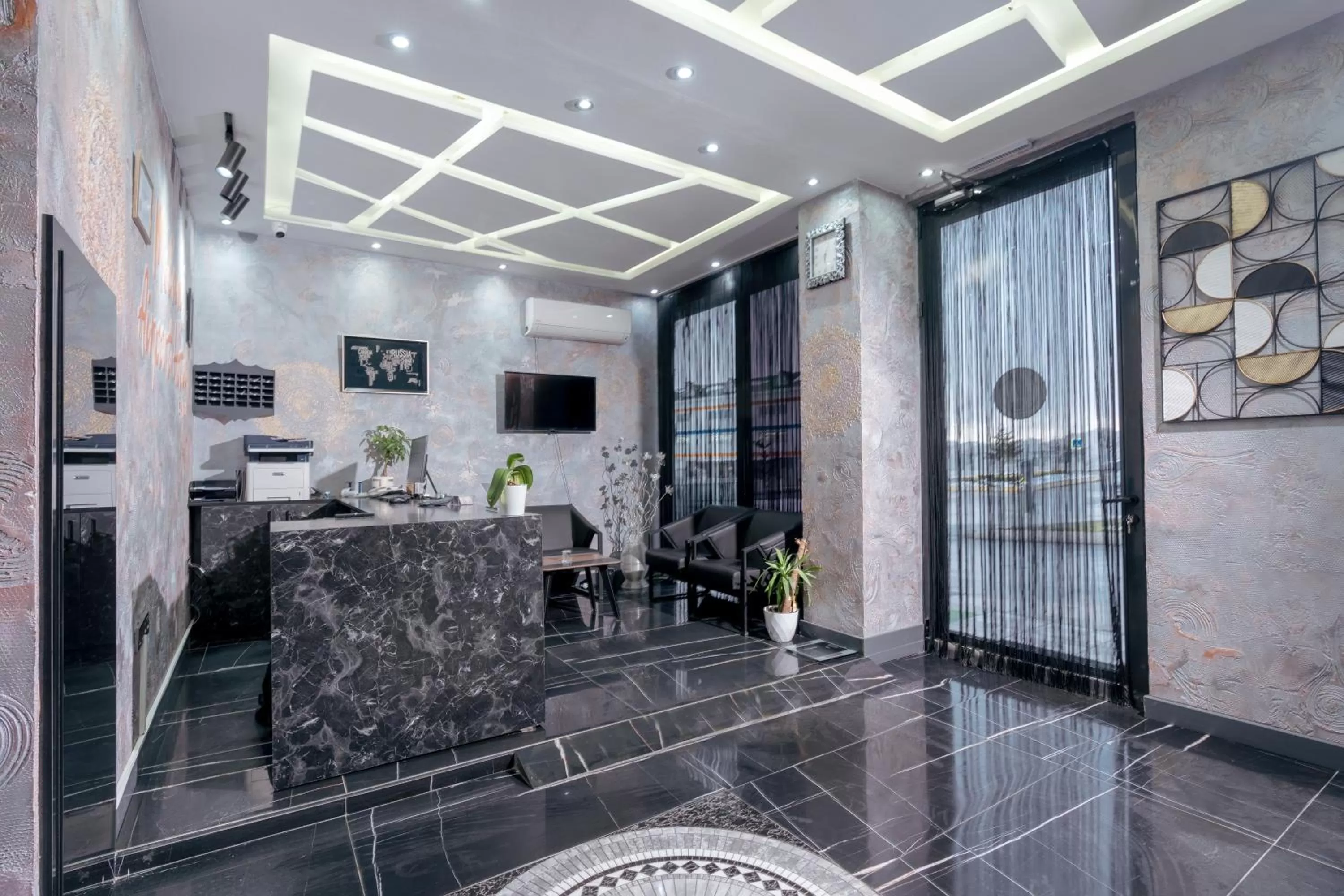 Lobby or reception in Melanj Airport Hotel