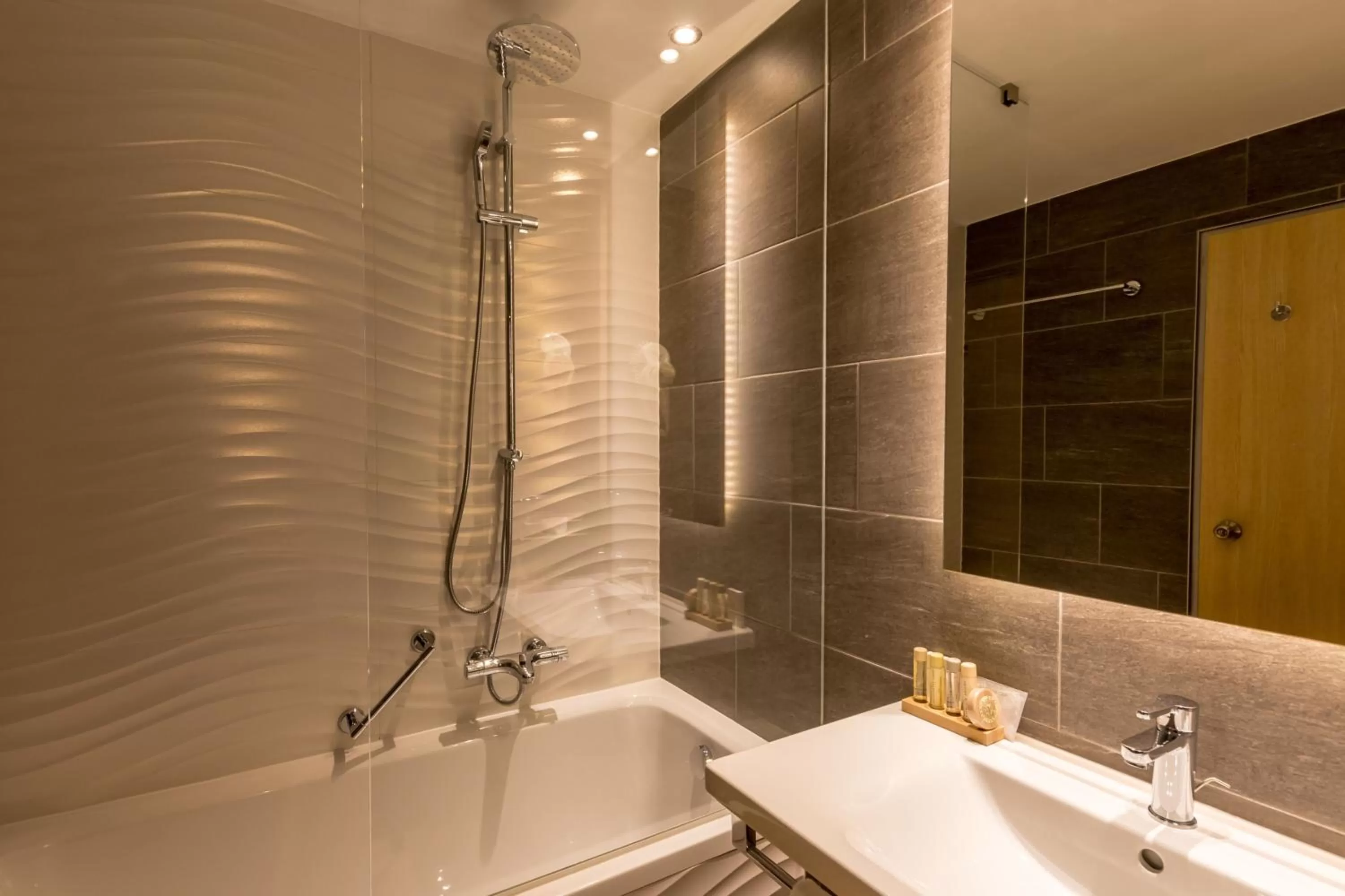 Bathroom in Holiday Inn Budapest-Budaörs by IHG