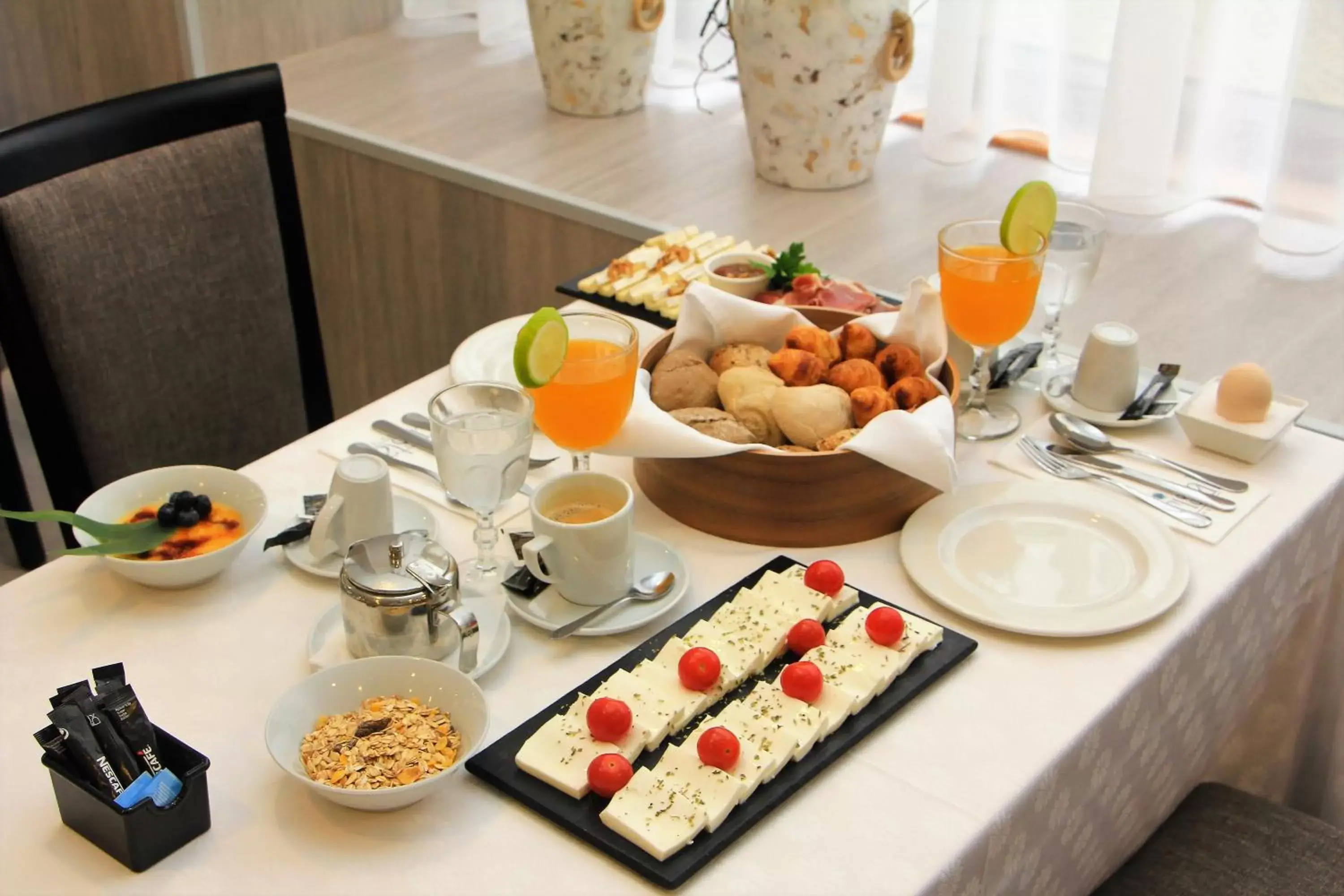 Food and drinks in Hotel Cristal Setúbal