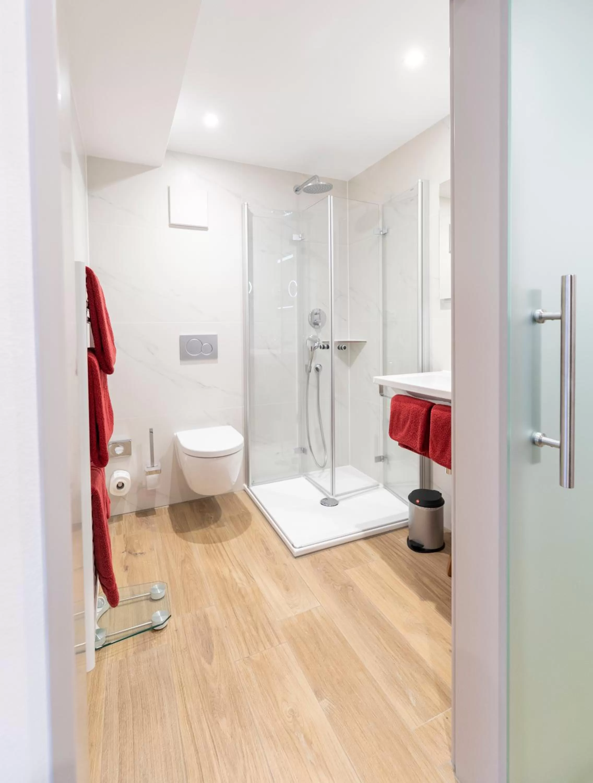 Shower in Hotel Garni Jägerhof