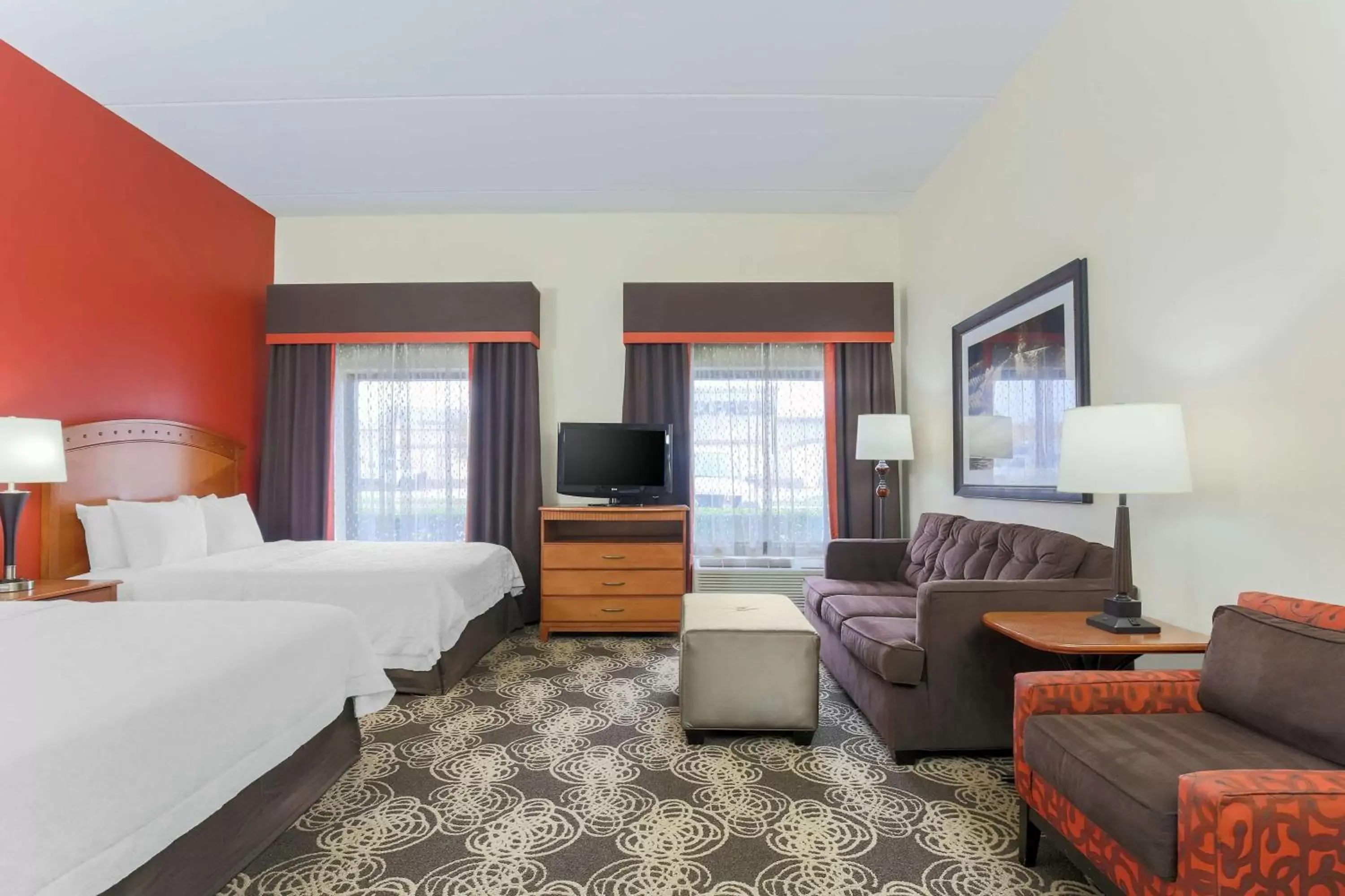 Bedroom in Hampton Inn & Suites Dallas-Allen