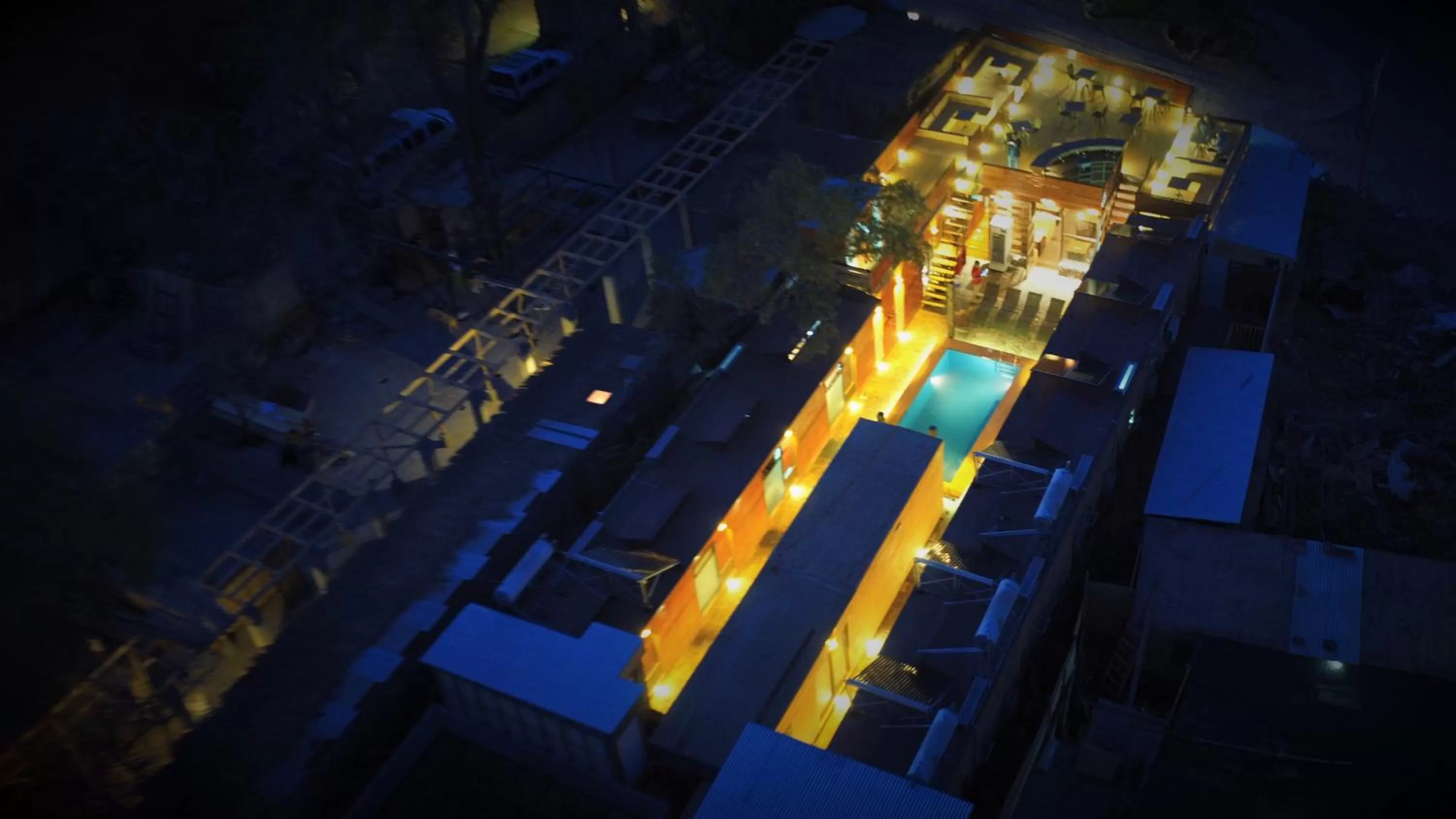 Bird's eye view in Hotel Manada del Desierto