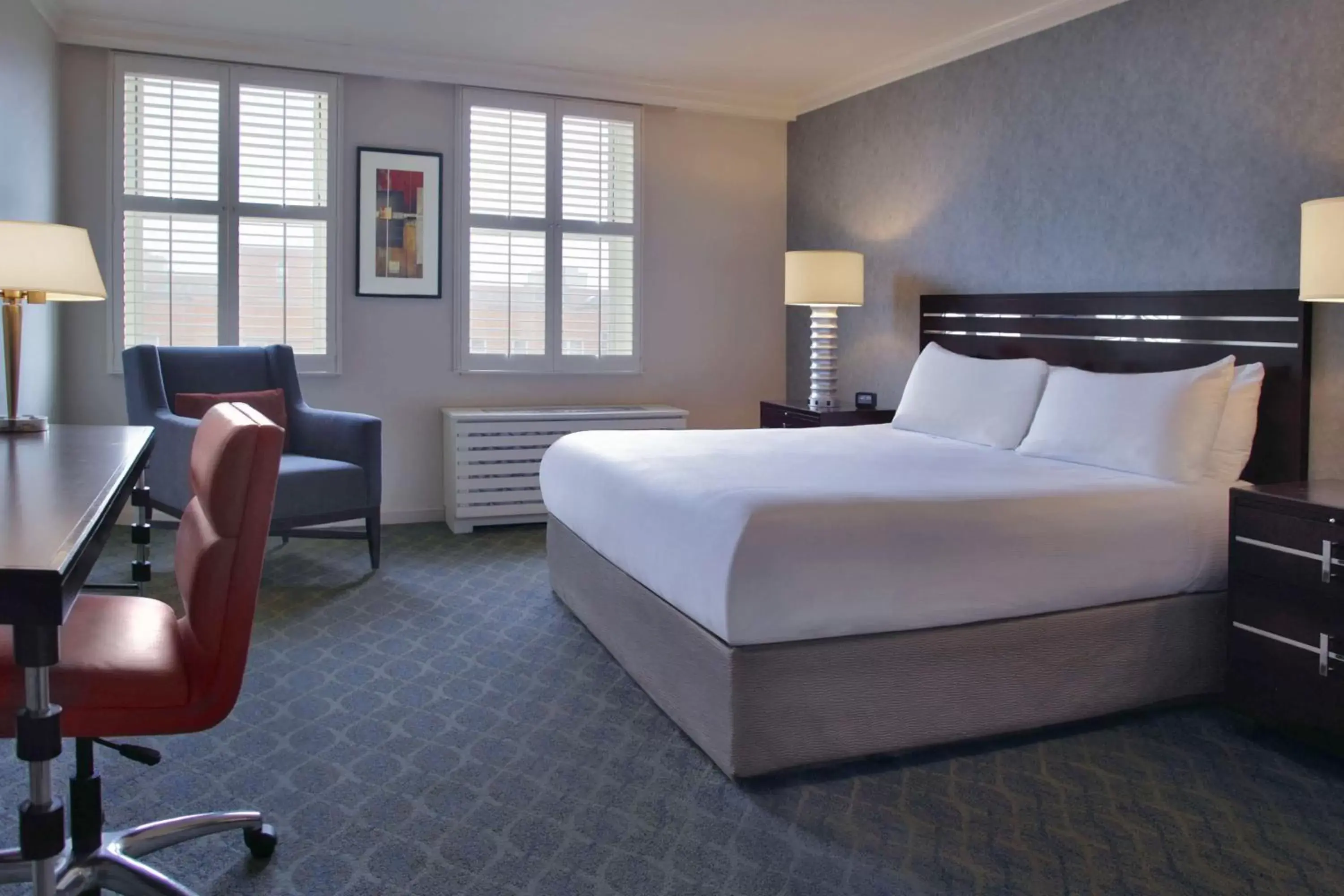 Bed in Hilton Orrington/Evanston