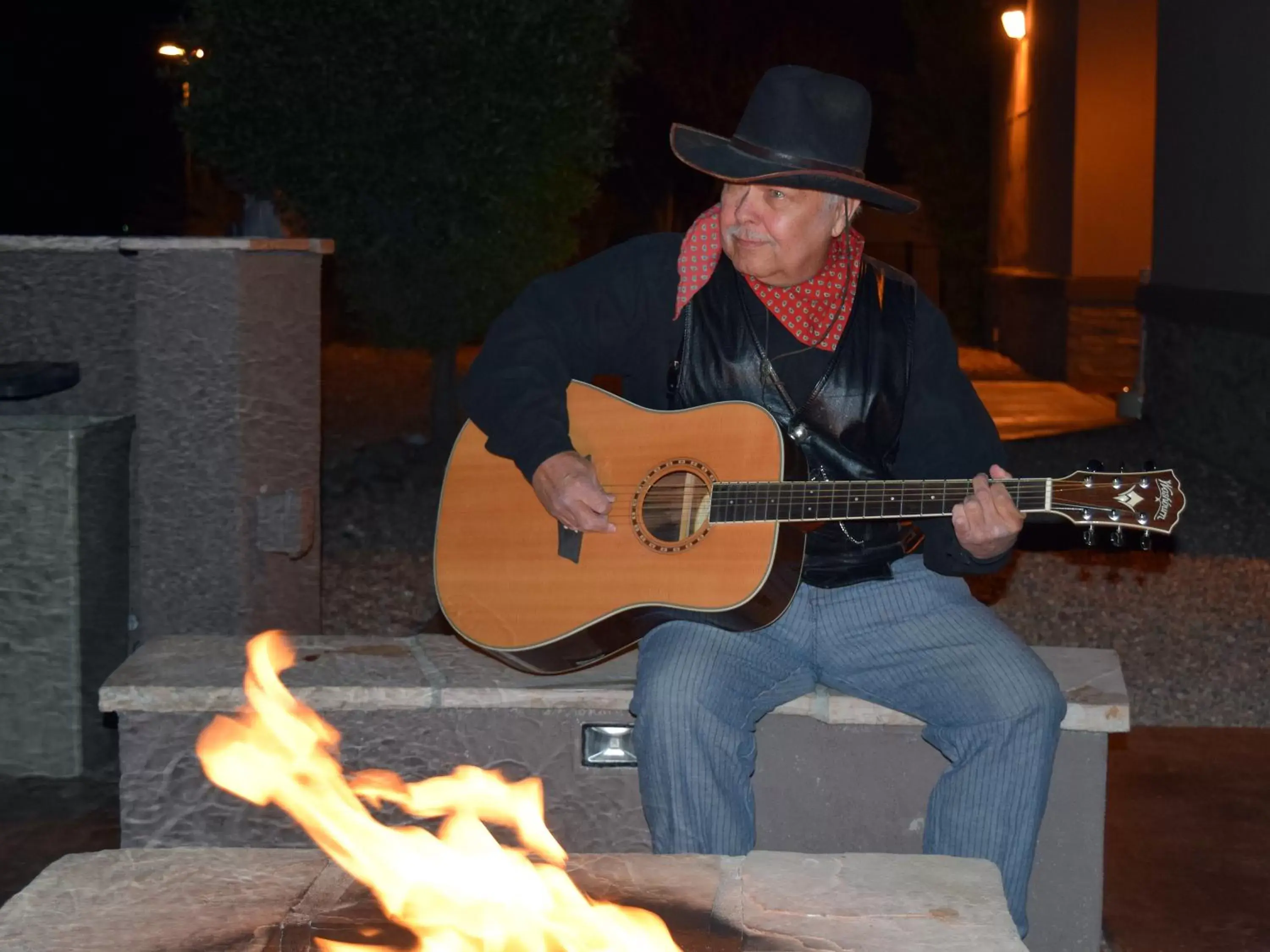 Night, BBQ Facilities in The Tombstone Grand Hotel