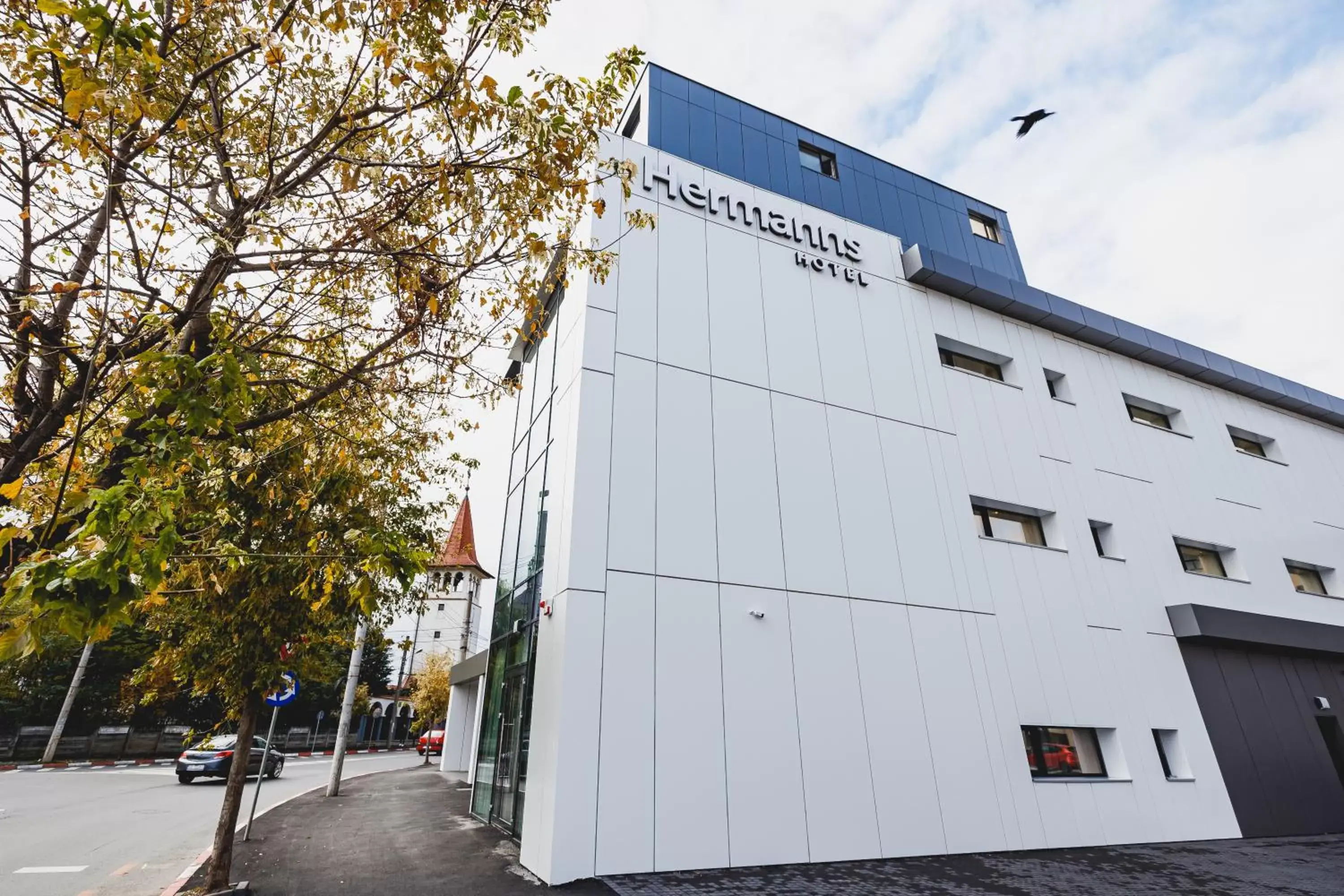 Property building in Hermanns Hotel & Spa Sibiu Property building in Hermanns Hotel & Spa Sibiu