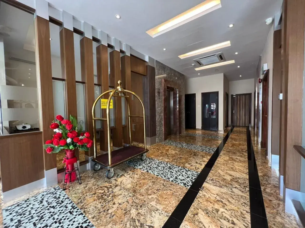 Lobby or reception in Nova Hotel