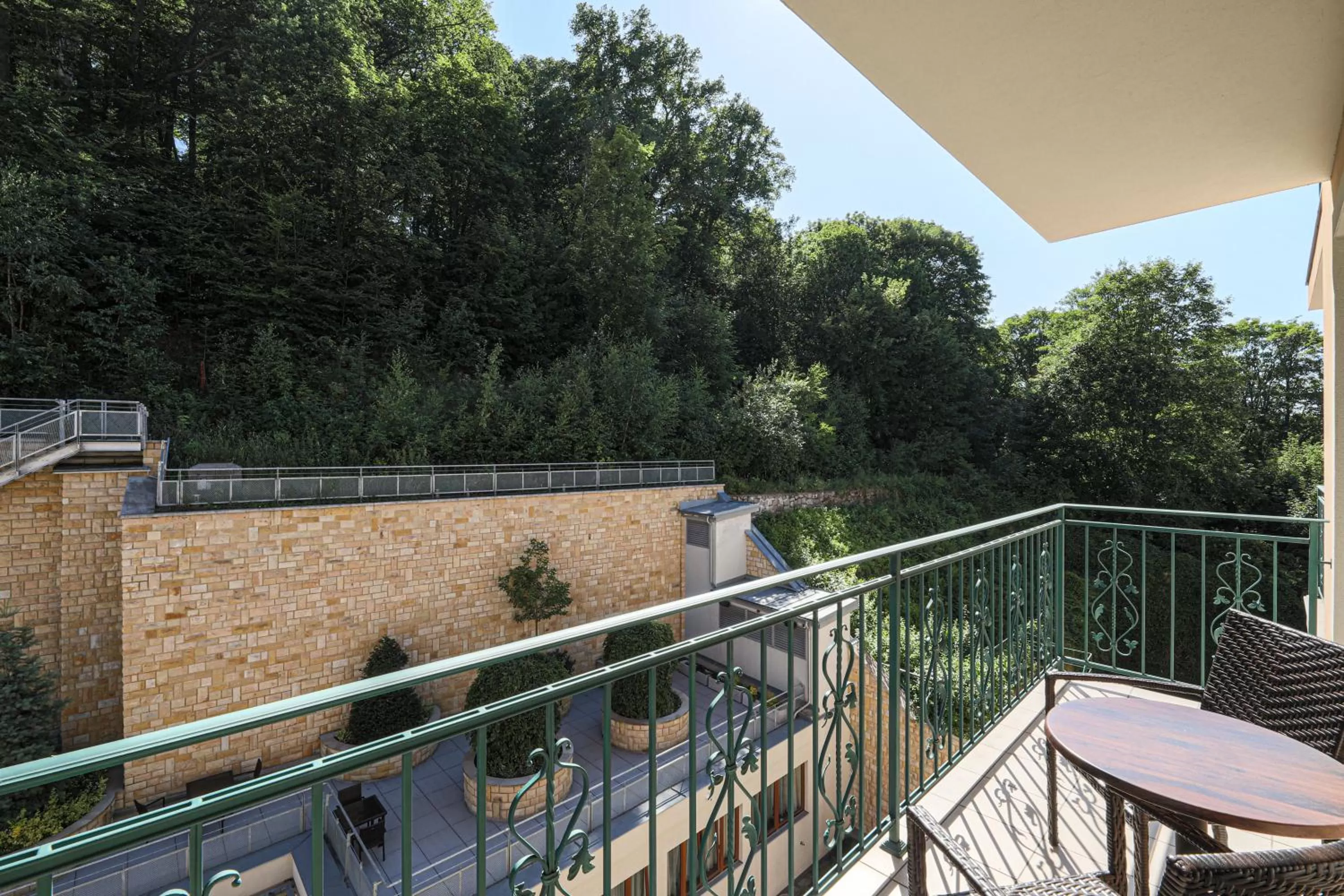 Balcony/Terrace in Luxury Spa Hotel Olympic Palace