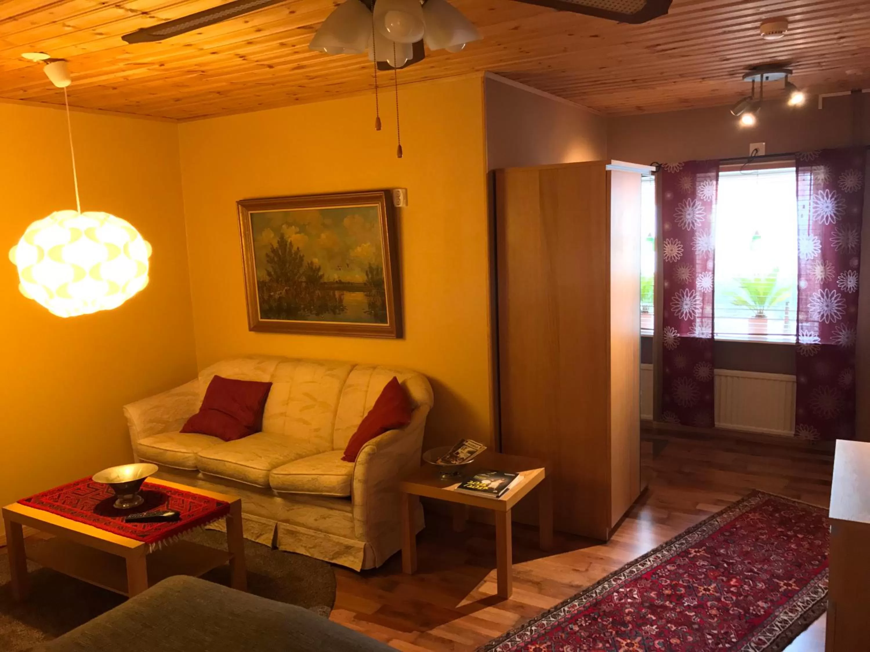 Seating area in Mattisgården Bed & Breakfast