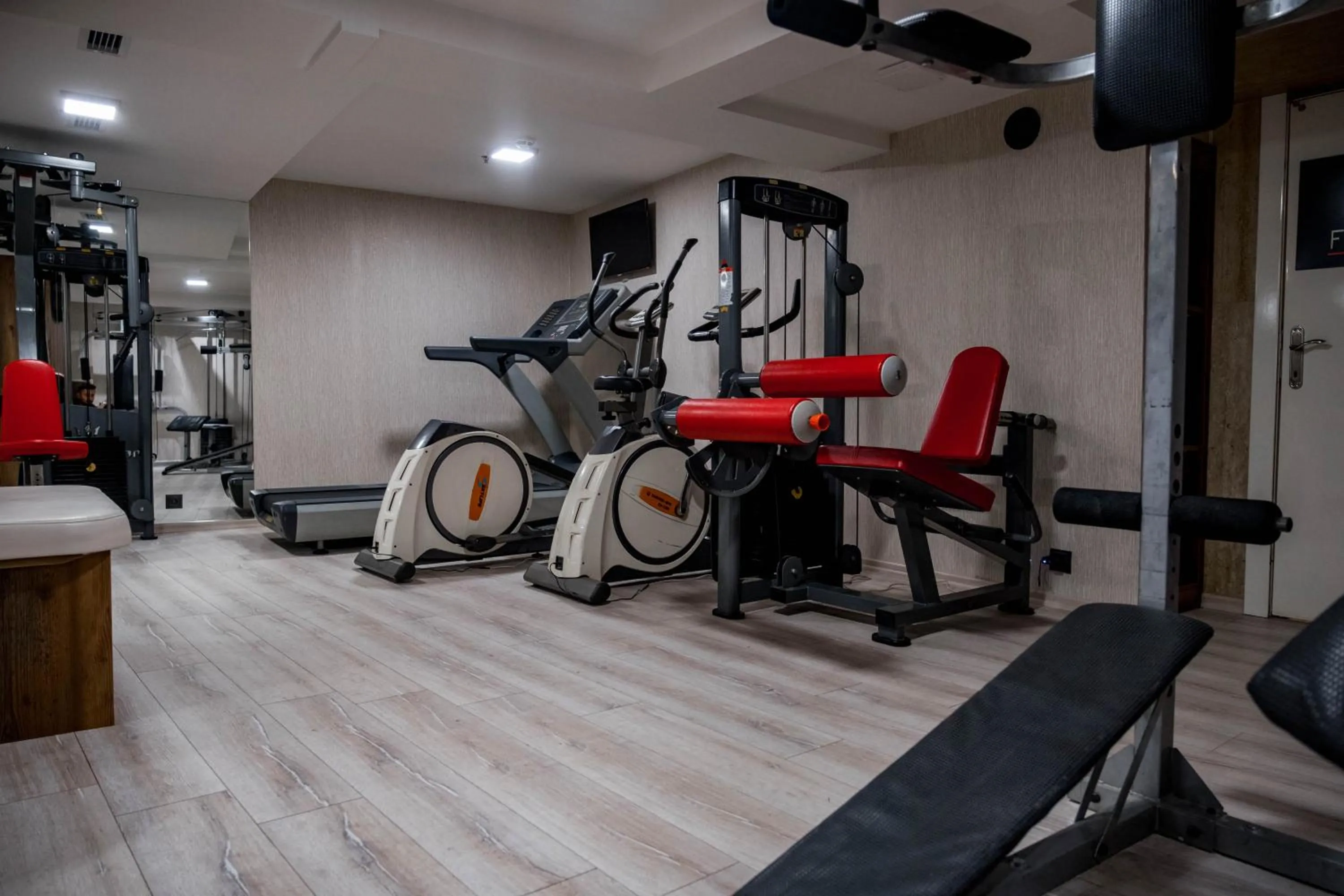Fitness centre/facilities in Selçuk Hotel