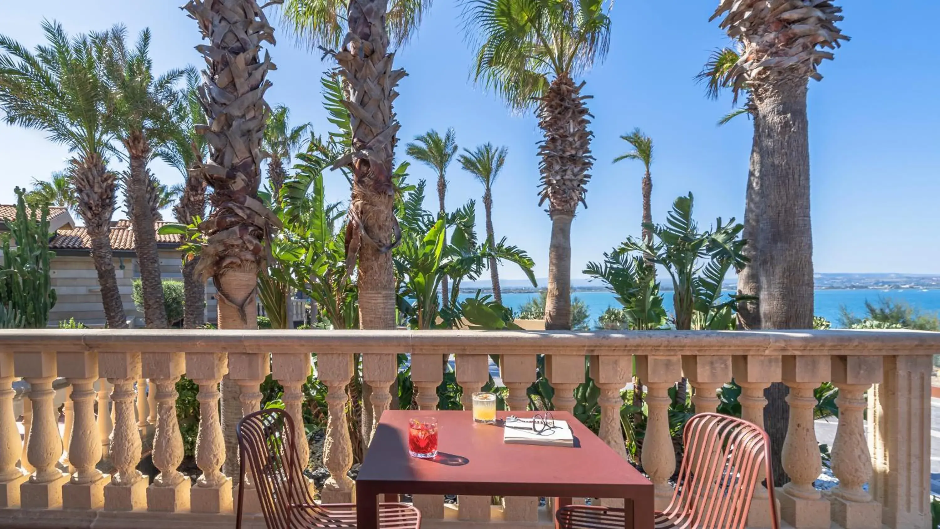 Balcony/Terrace in Grand Hotel Minareto