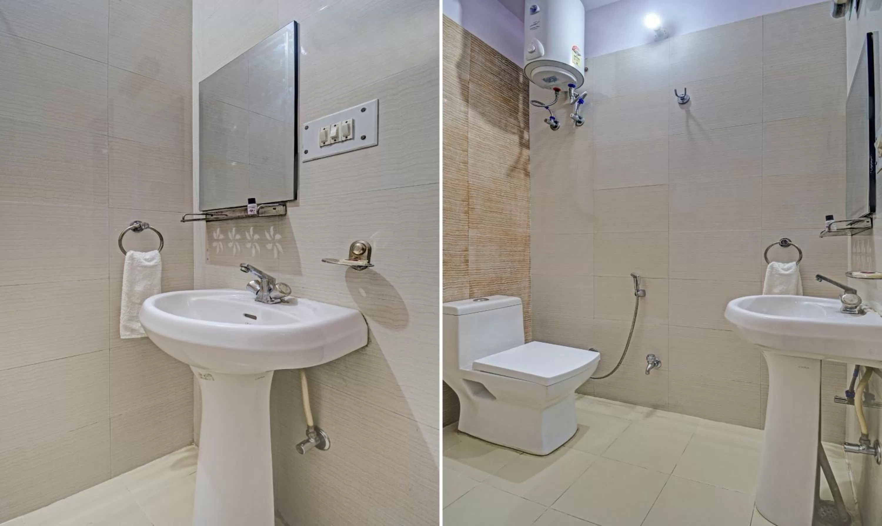 Bathroom in Treebo New Rockwell Vivek Vihar
