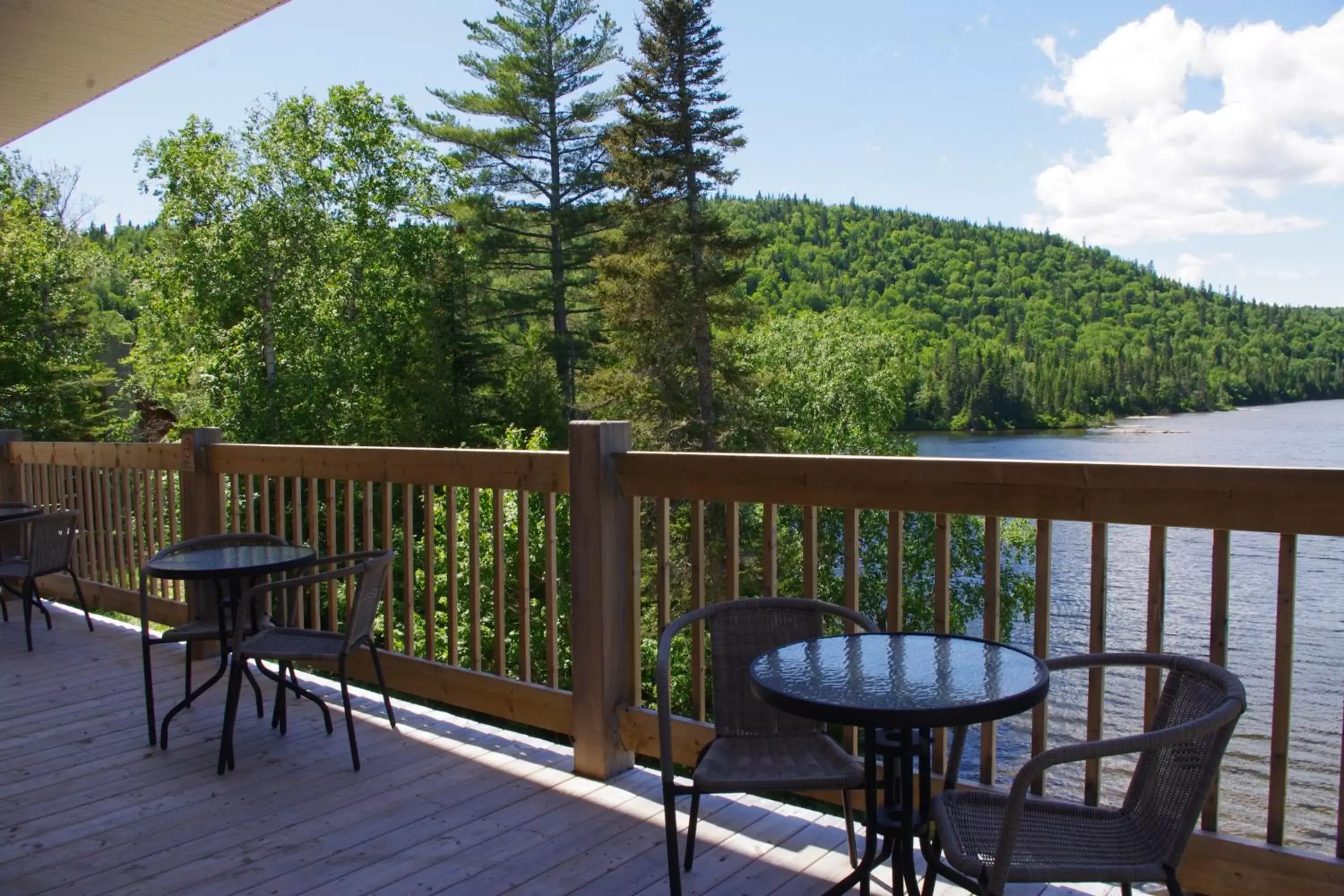 Balcony/Terrace in Auberge La Tanière