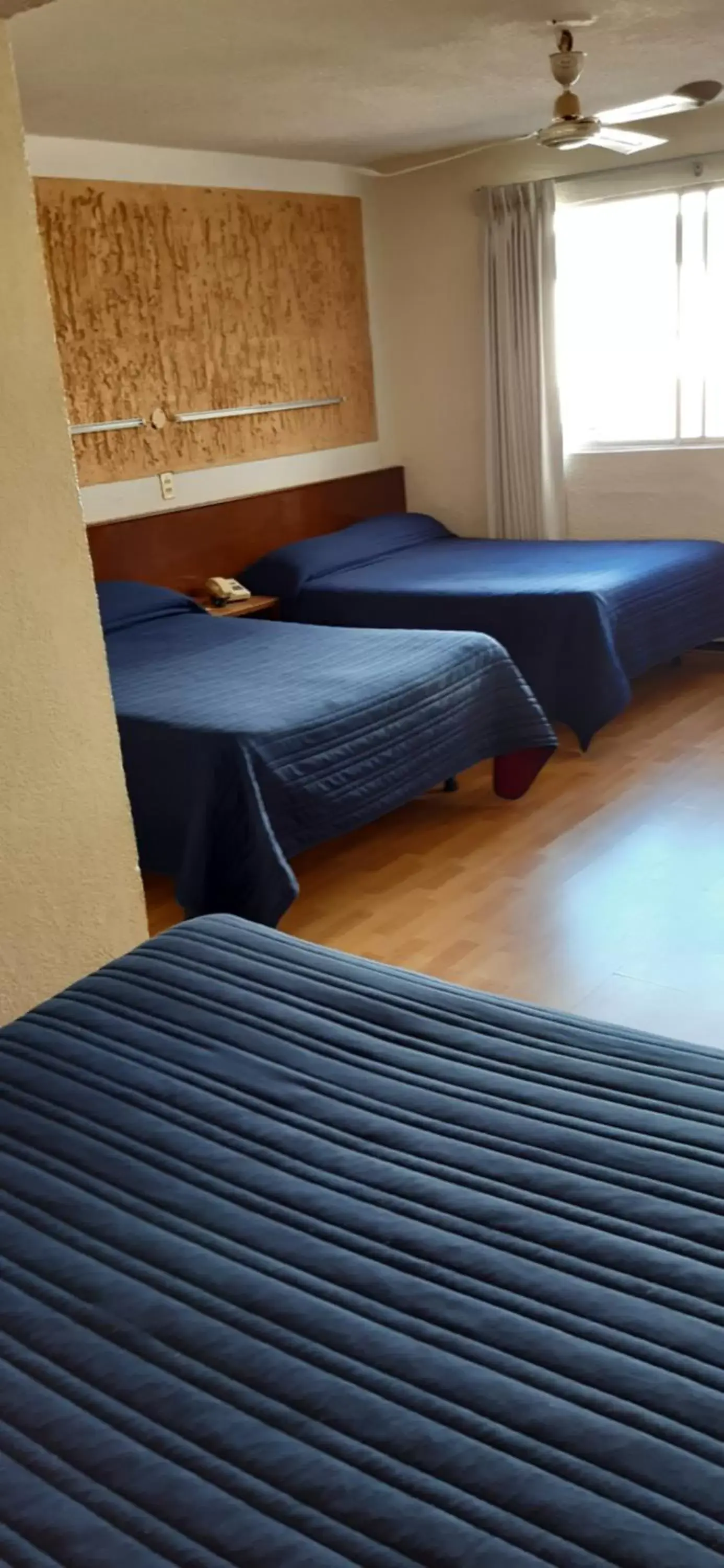 Bed in Hotel Zacatecas Courts