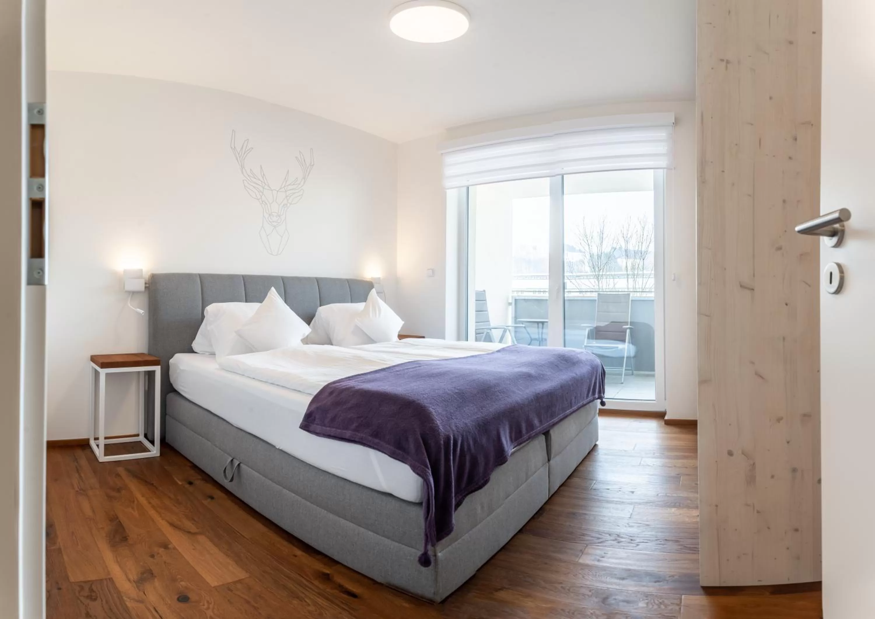 Bedroom, Bed in Resort Vrchlabí