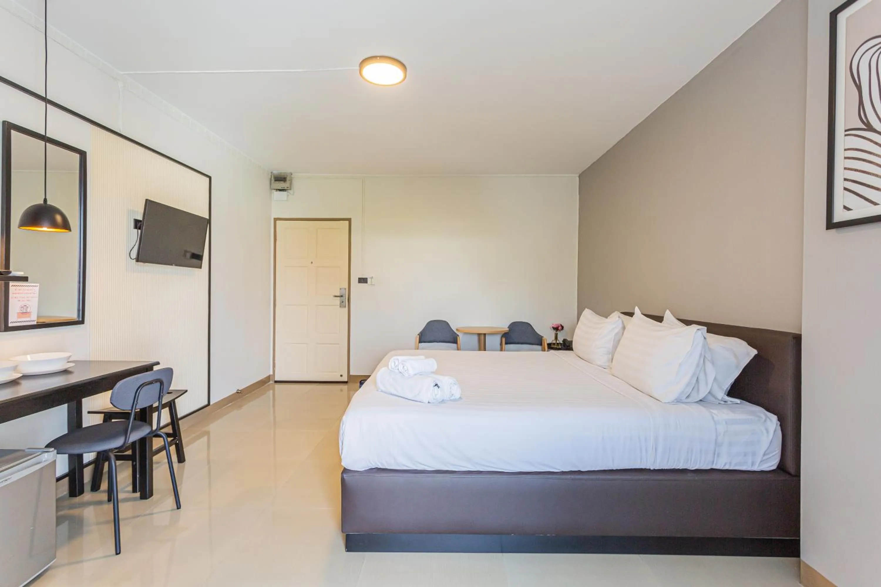 Bed in CK2 Hotel Bangkok