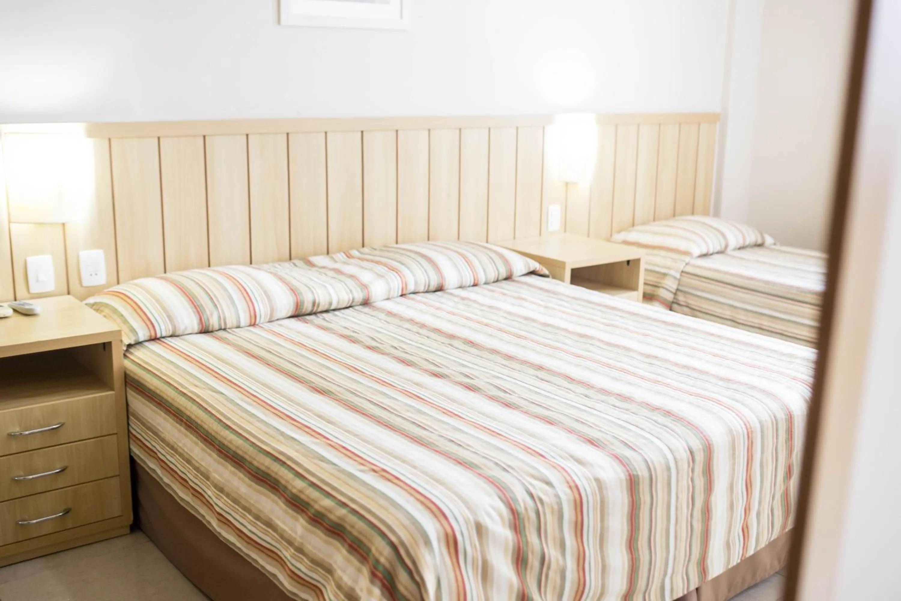 Bed in Américas Gaivota Hotel