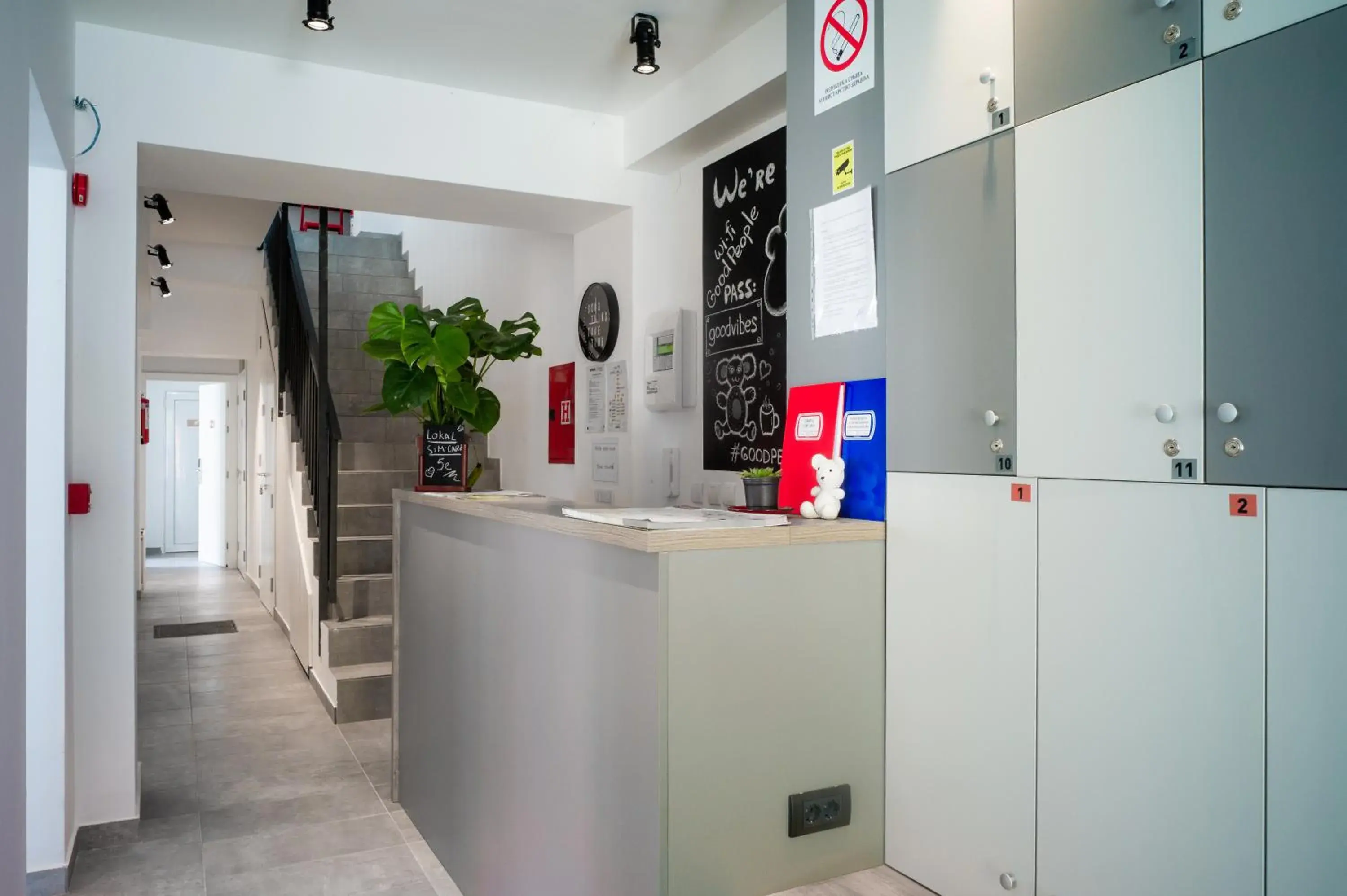 Lobby or reception in Good People Design Hostel Lobby or reception in Good People Design Hostel