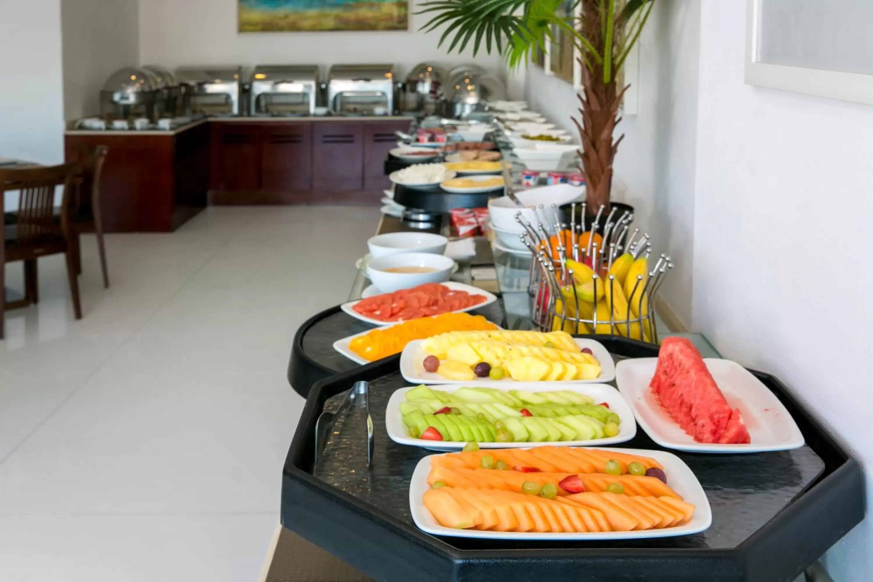 Restaurant/places to eat, Breakfast in Ramada by Wyndham Beach Hotel Ajman