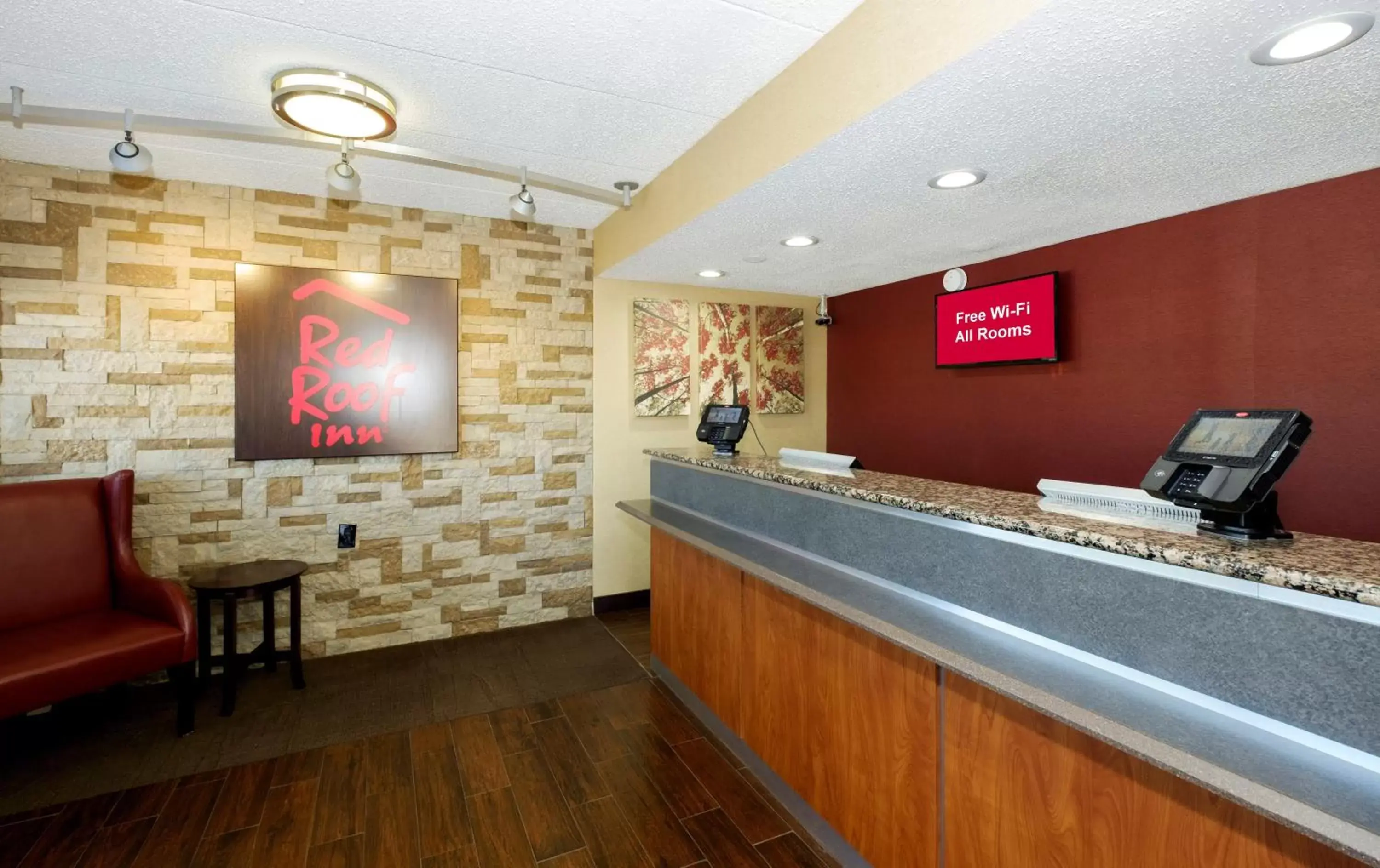 Lobby or reception, Lobby/Reception in Red Roof Inn Columbus West - Hilliard