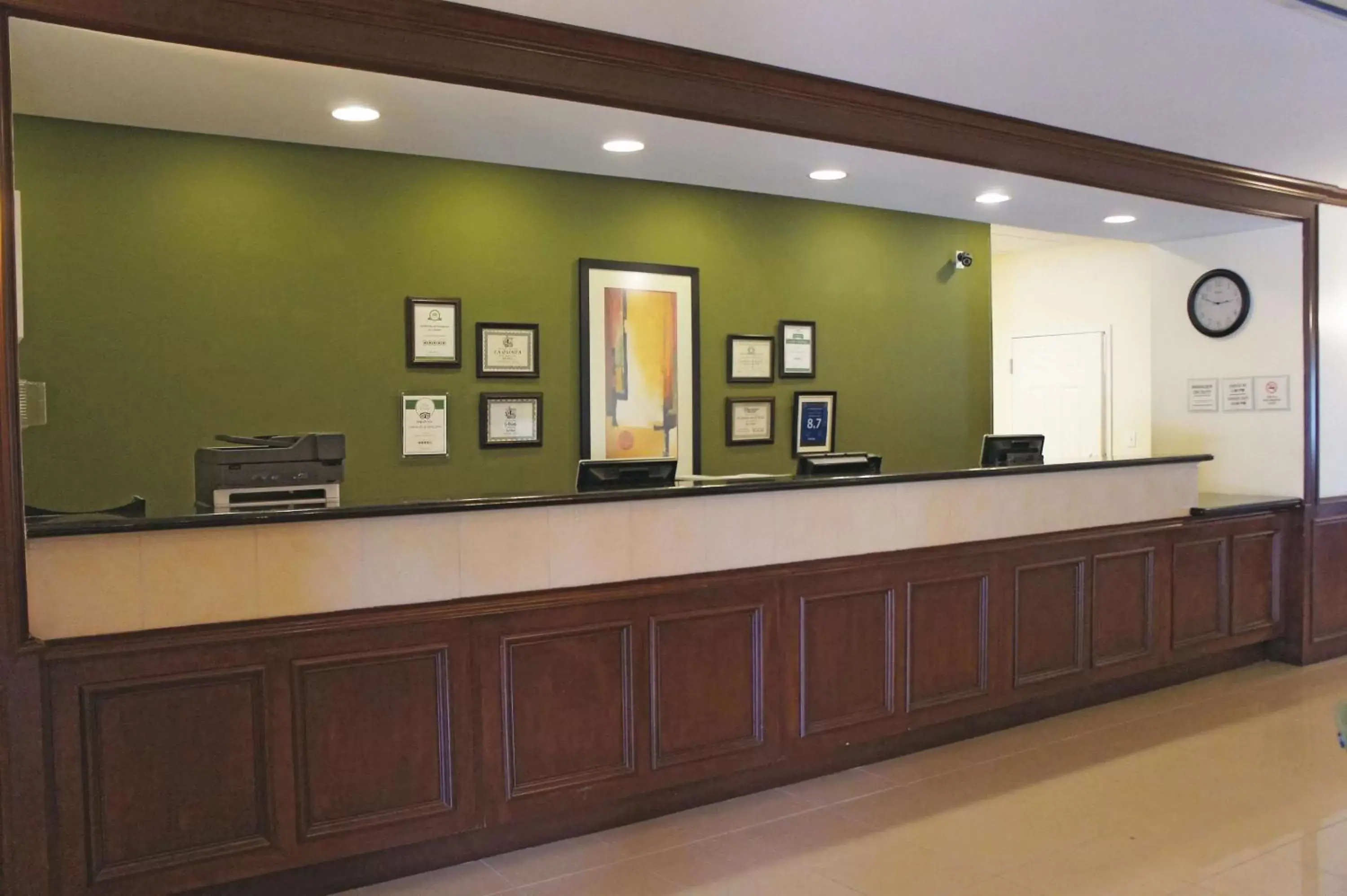 Lobby or reception in La Quinta by Wyndham Columbus TX Lobby or reception in La Quinta by Wyndham Columbus TX