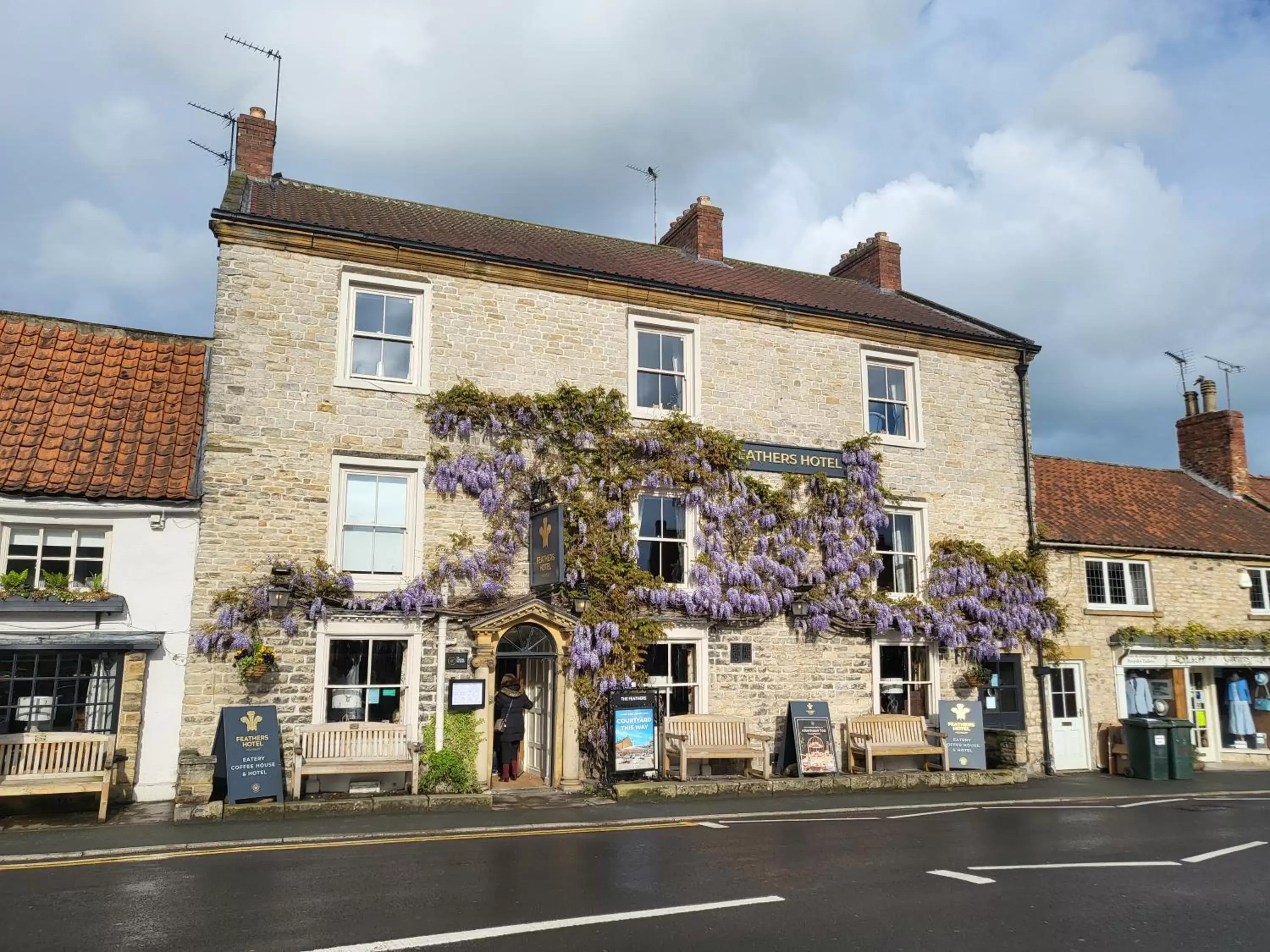 Property Building in The Feathers Hotel, Helmsley, North Yorkshire