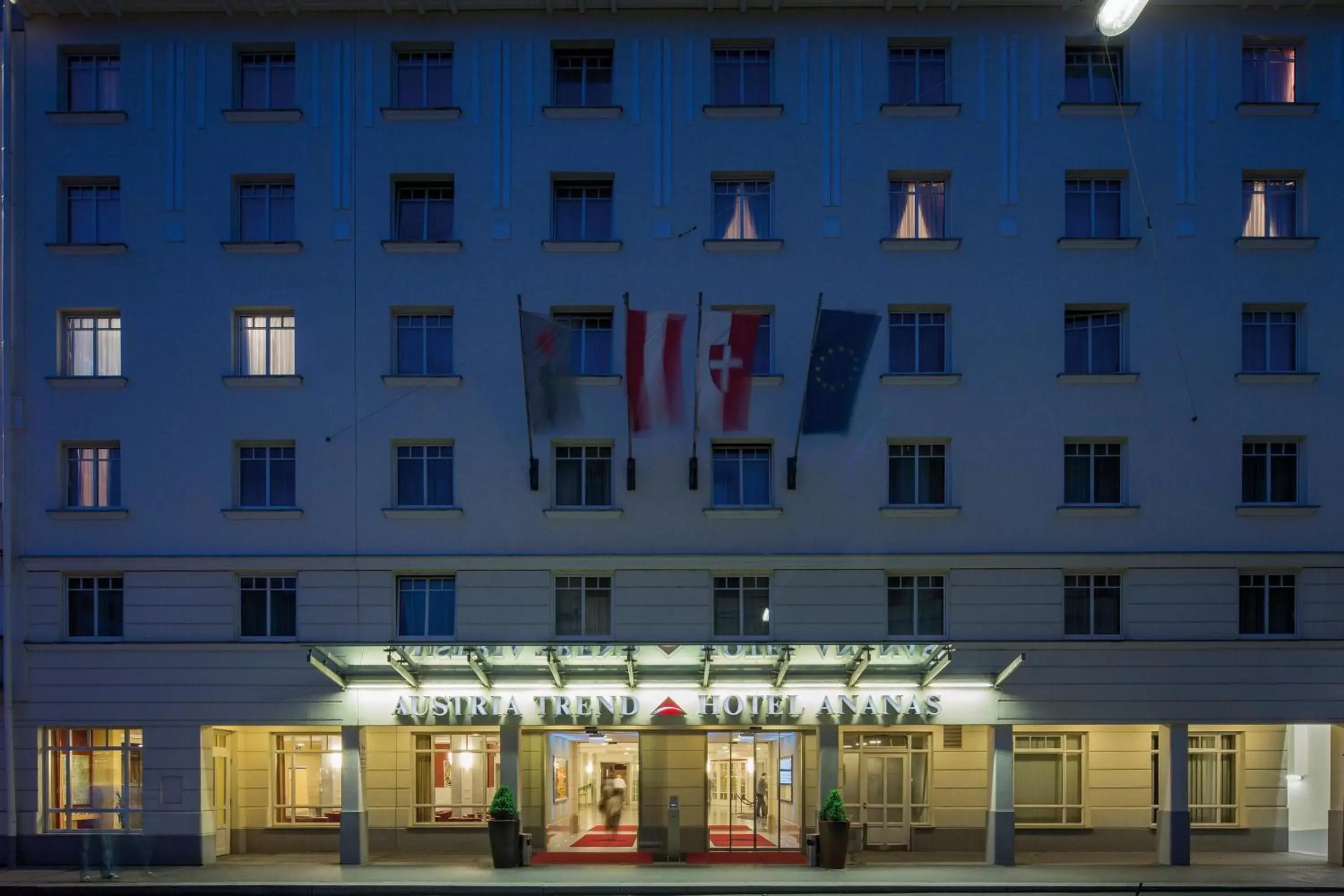 Property Building in Austria Trend Hotel Ananas Wien