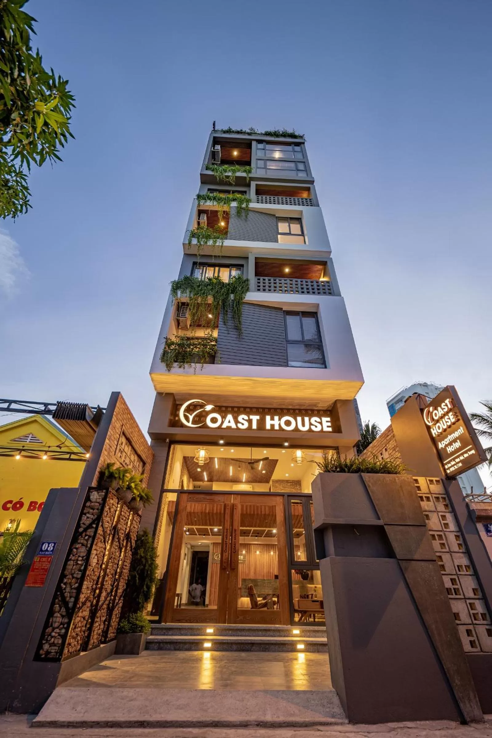 Property building in Coast House Boutique Hotel