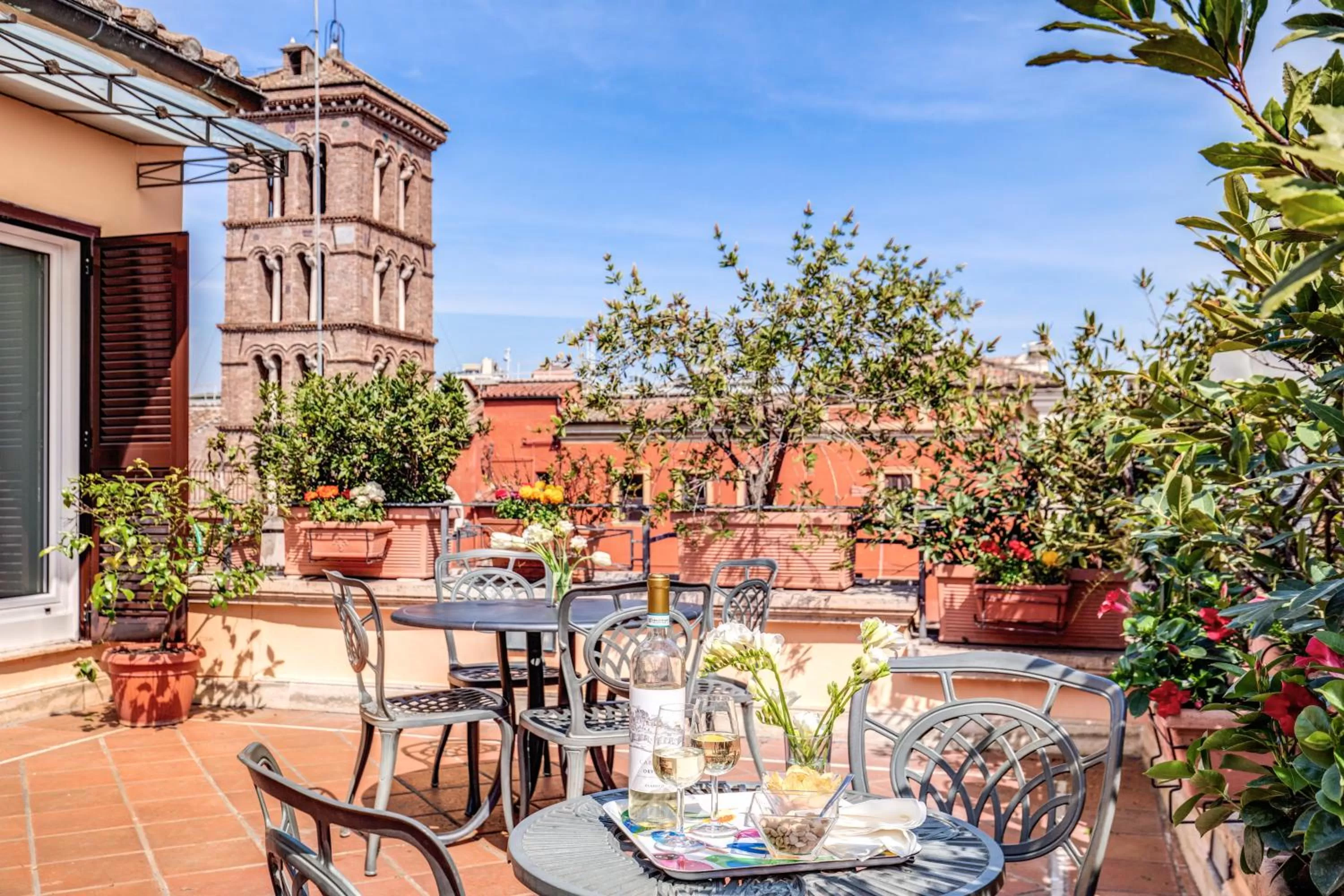Balcony/Terrace in Parlamento Boutique Hotel