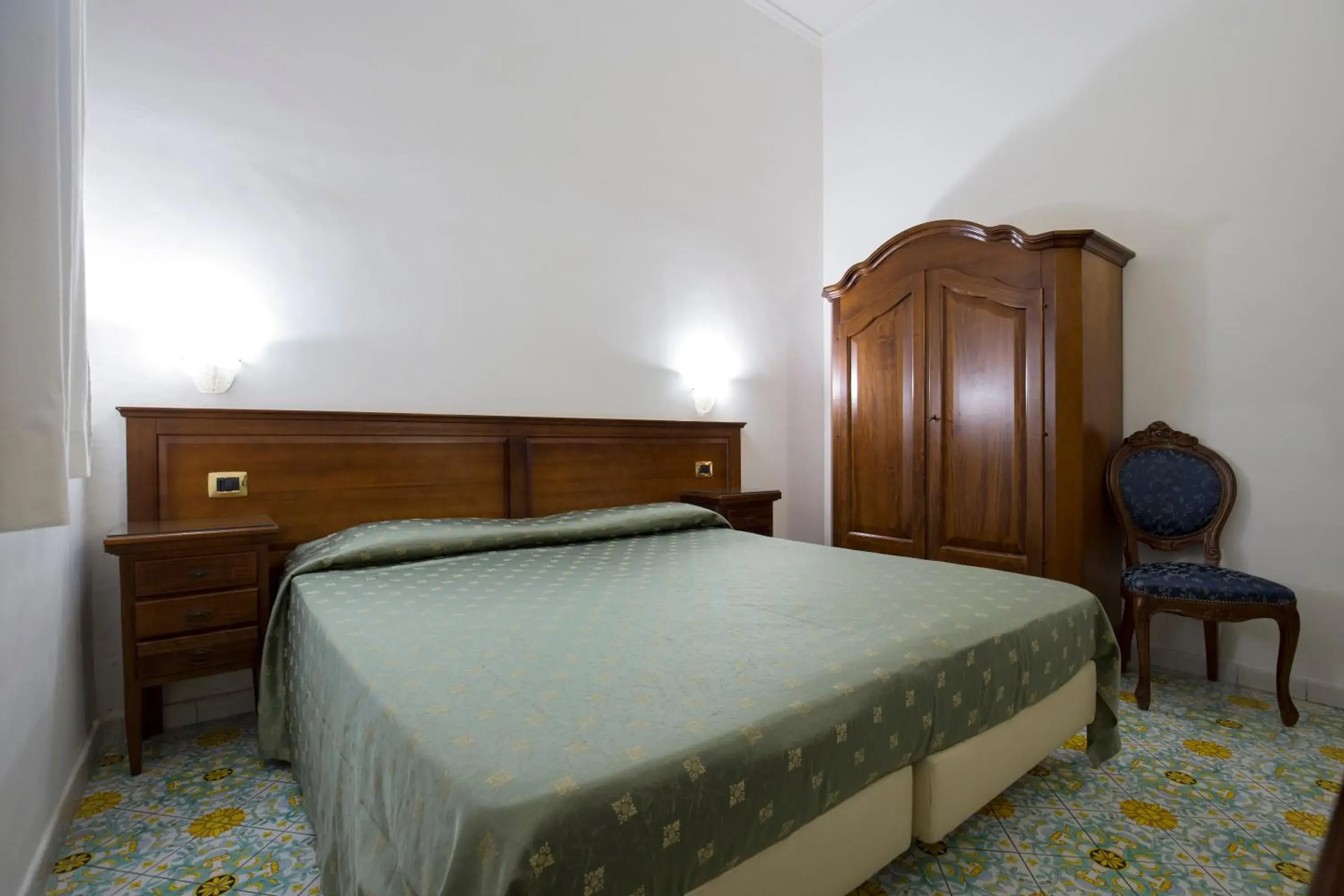 Bedroom, Bed in Grand Hotel La Panoramica