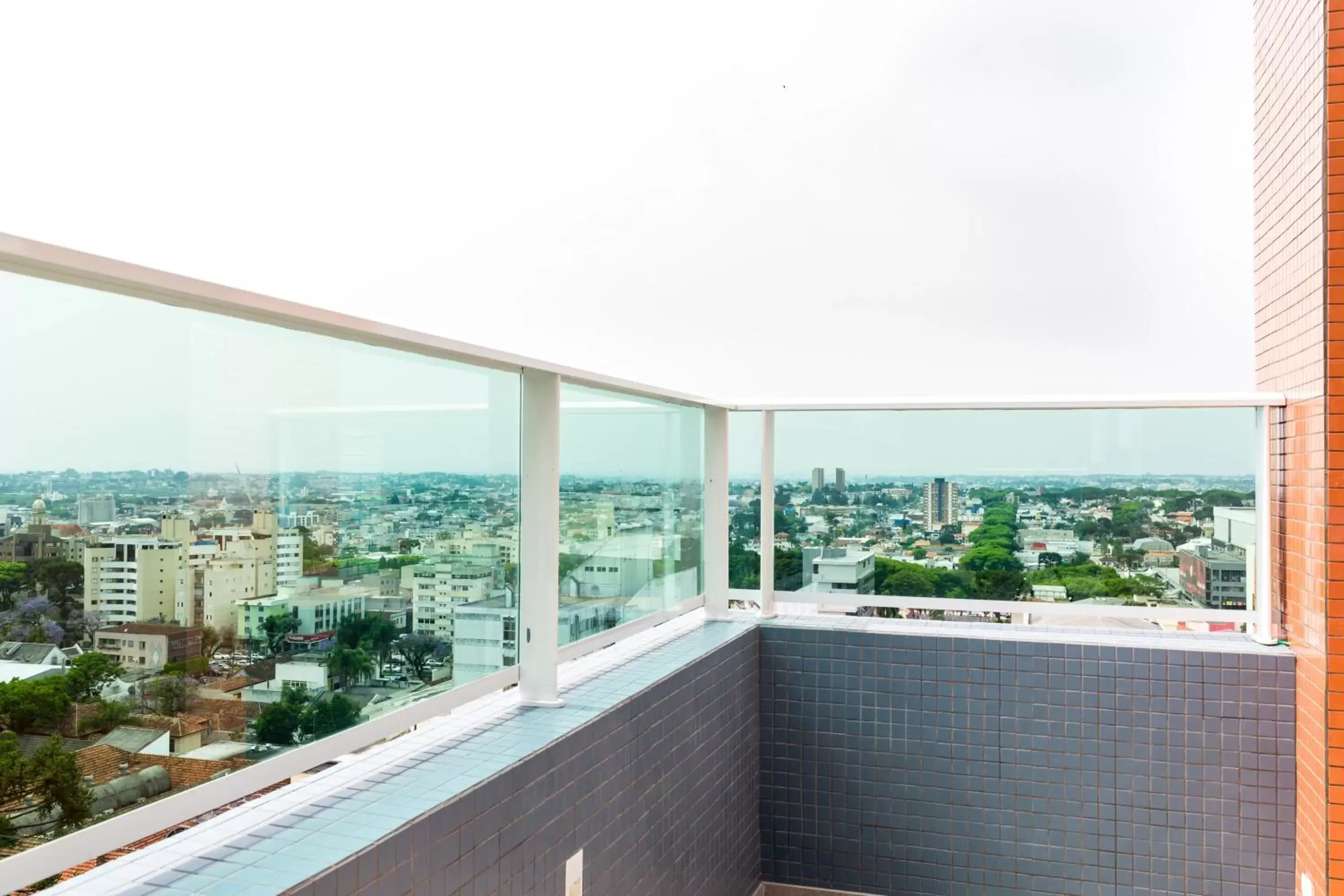 Balcony/Terrace in Go Inn Hotel Curitiba