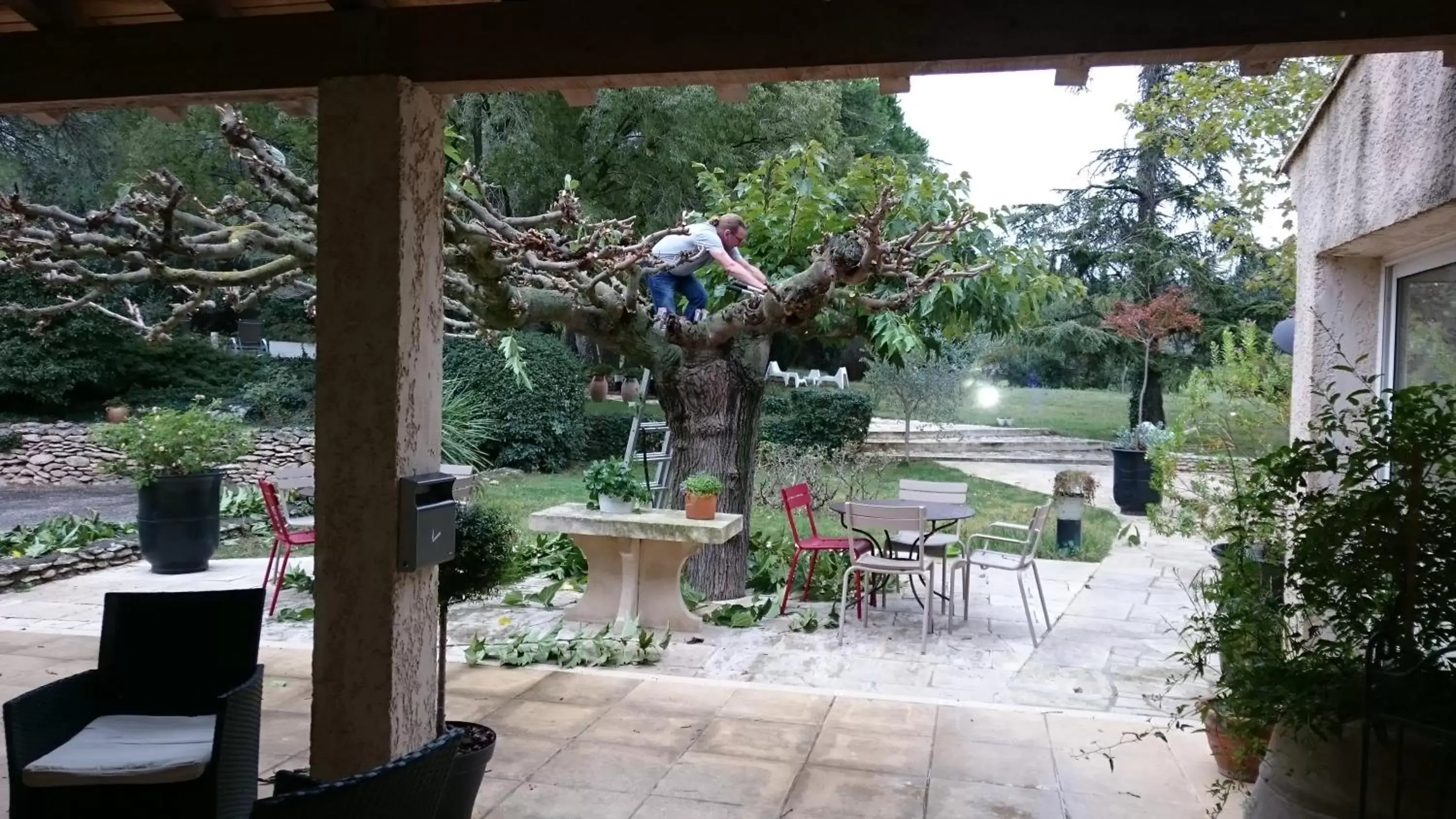 Balcony/Terrace in Best Western Le Val Majour